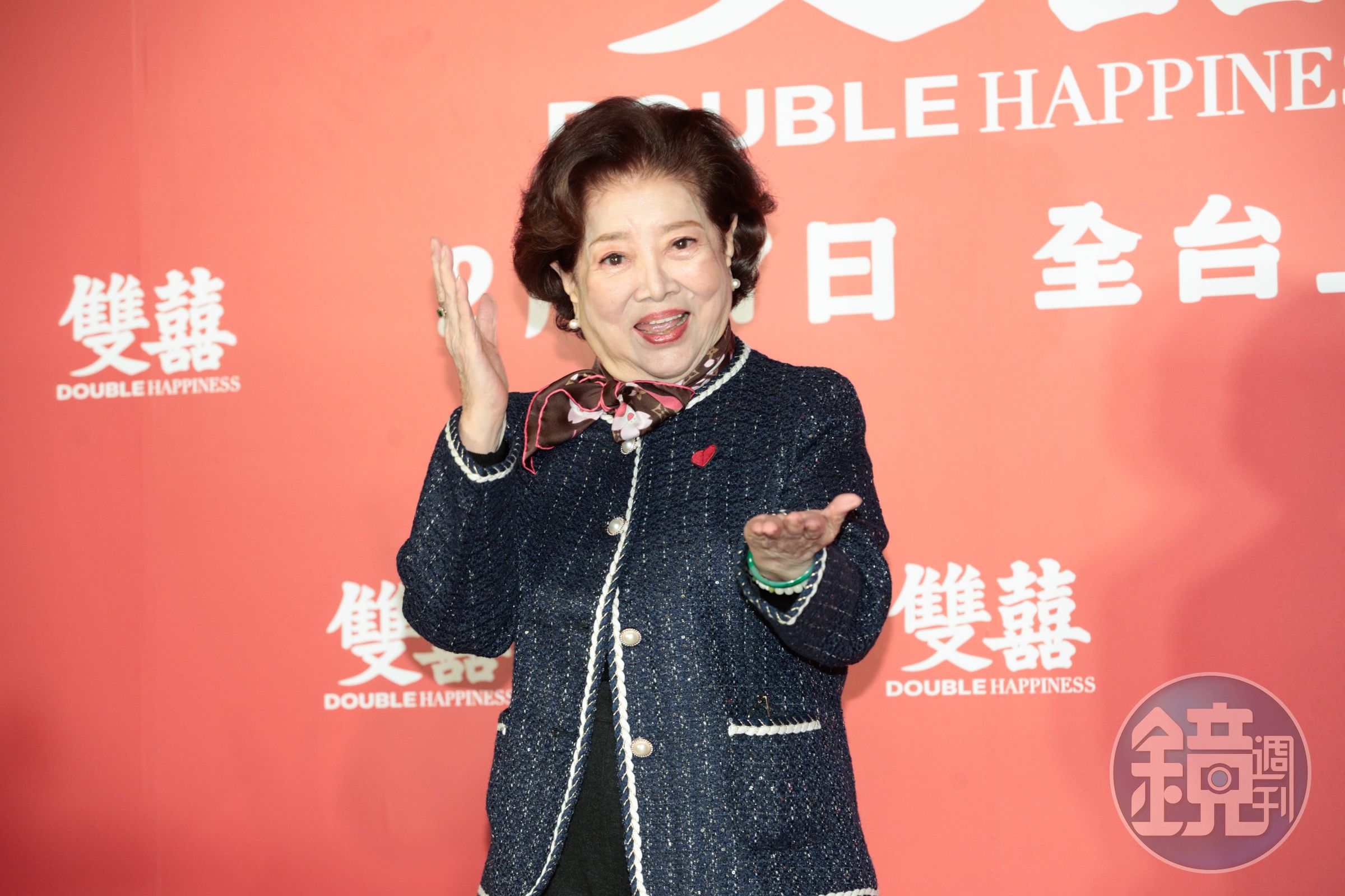 陳淑芳謙稱這次來跟年輕演員學習,但她片中短短一個表情轉變就盡顯演技。