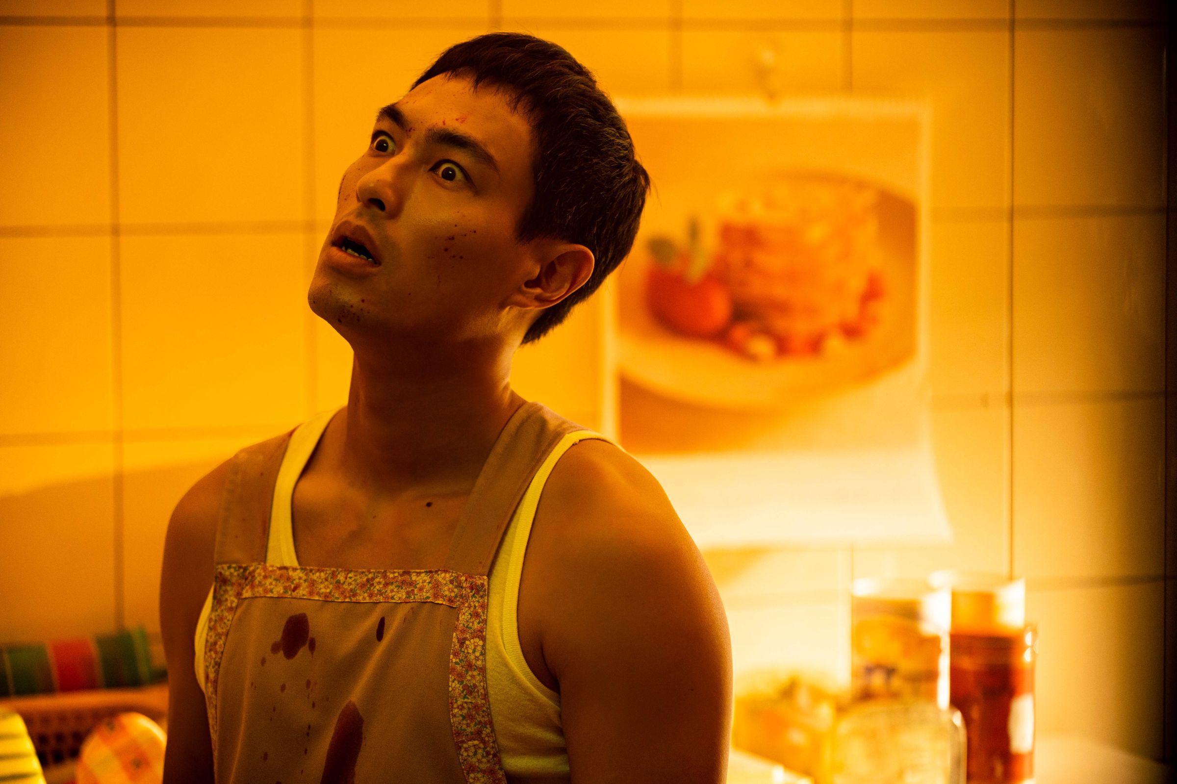 《正港分局》楊祐寧「變態殺人魔」太到位,完美呈現瘋魔變態樣。(Netflix提供)