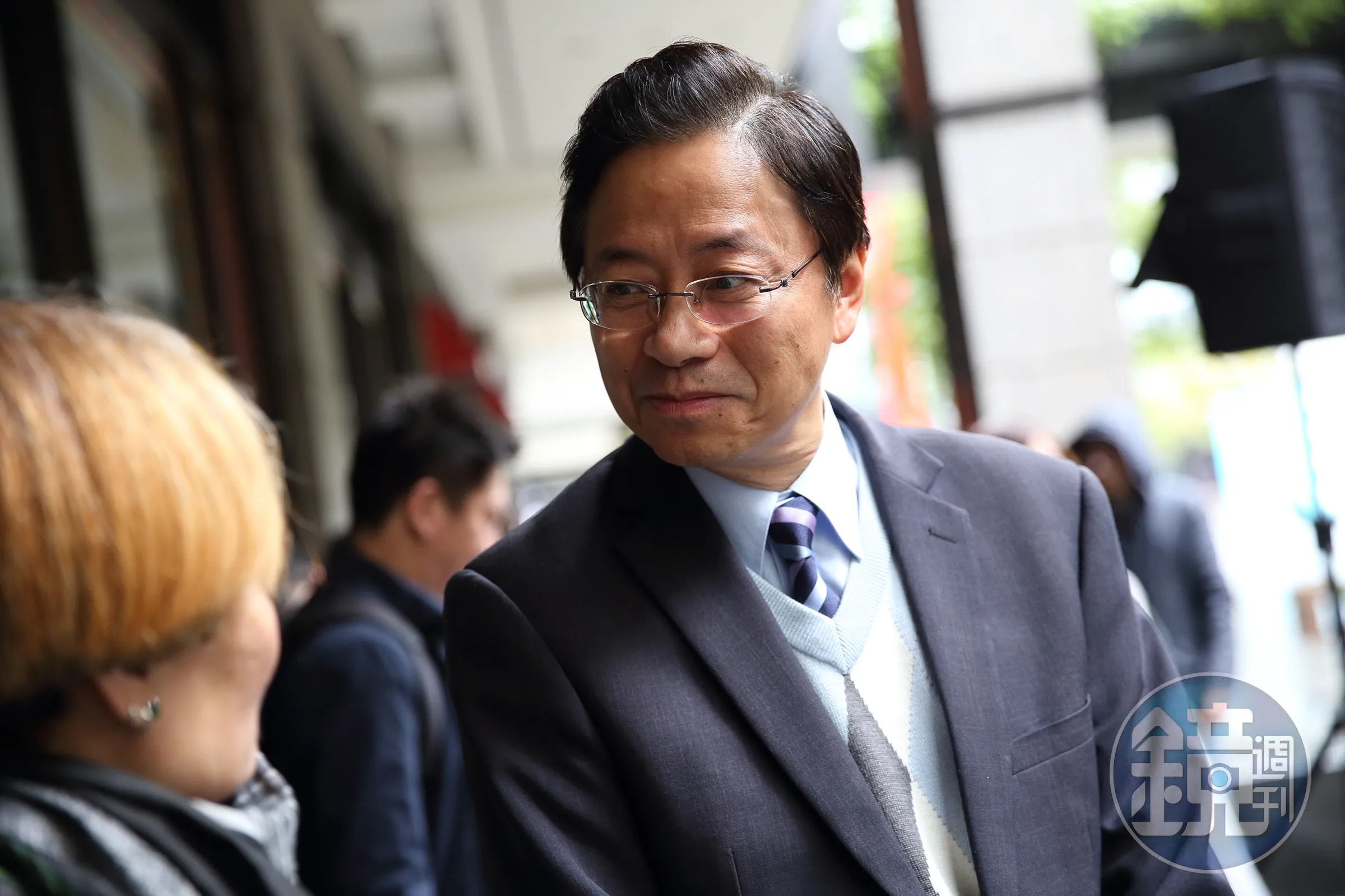 桃園市長張善政（圖）今駕車載著妻子，在國道三號三峽路段發生碰撞事故。（本刊資料照）