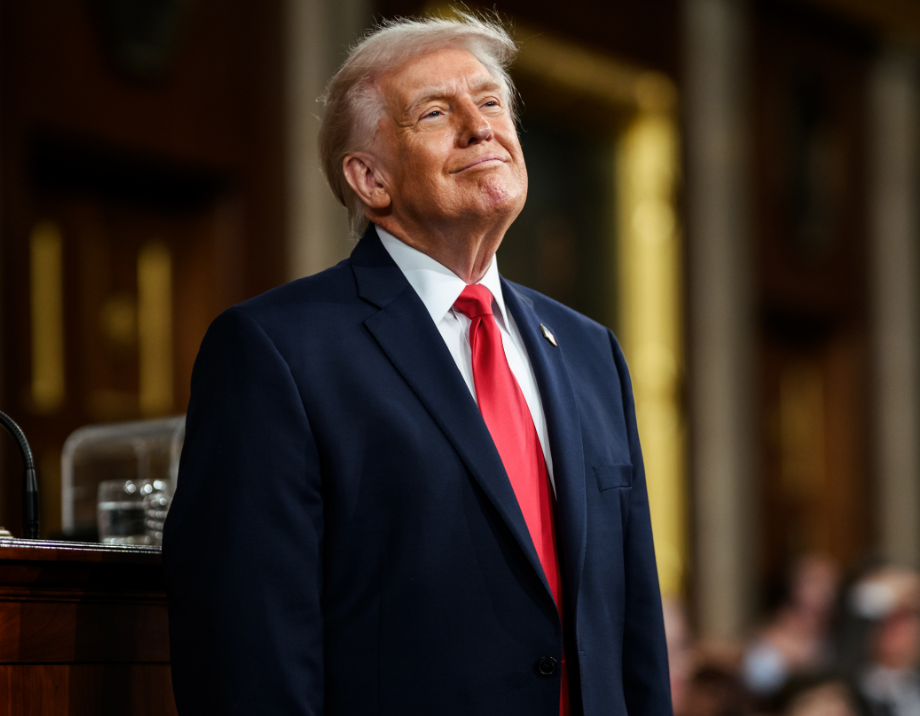 美國總統川普表示，不會對伊朗動用核武。（翻攝X@WhiteHouse）