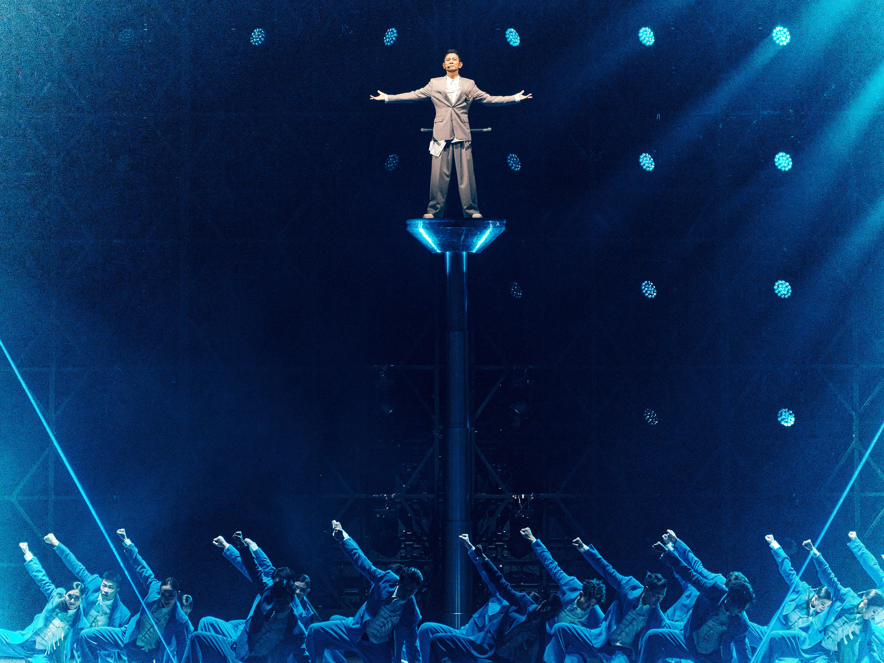 《今天⋯is the Day劉德華巡迴演唱會2024》將採實名制購買。（台灣映藝、超級圓頂提供）