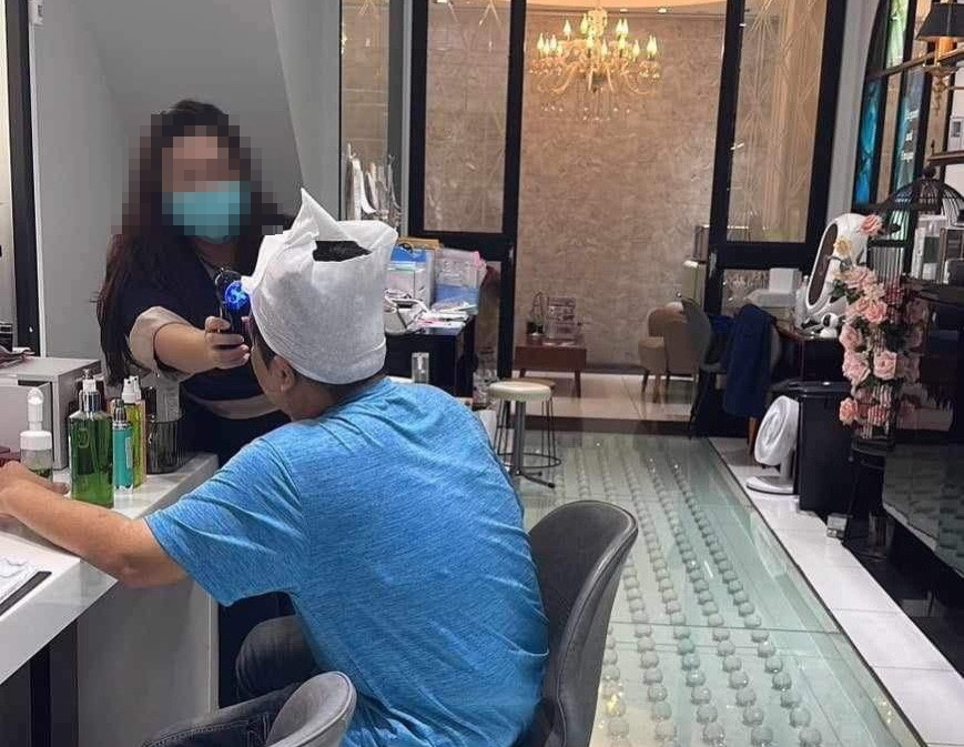 工作人員對於怡豫遭到抹黑，自認很委屈。（讀者提供）