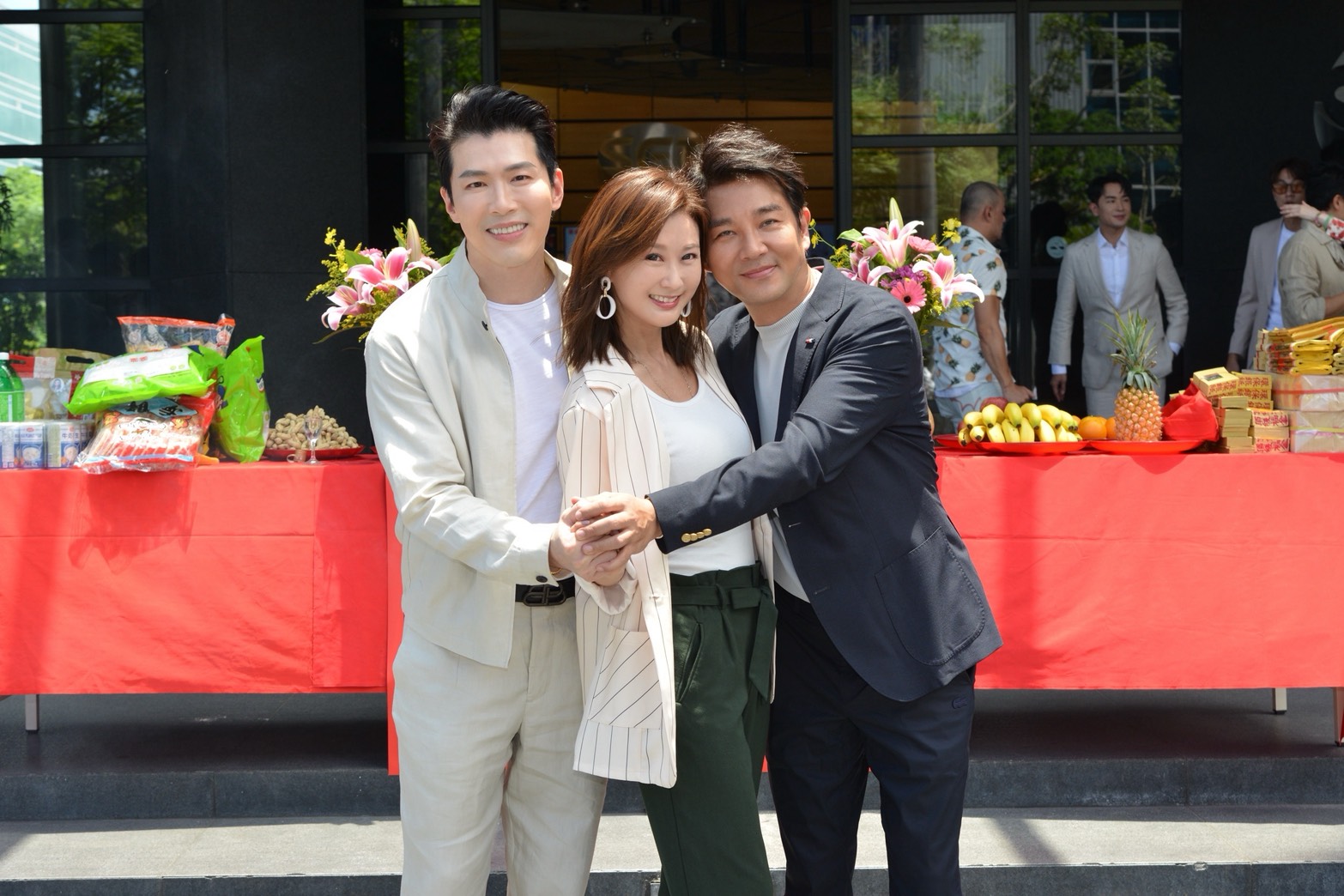 黃少祺、陳珮騏、謝承均再度搭檔。（三立提供）