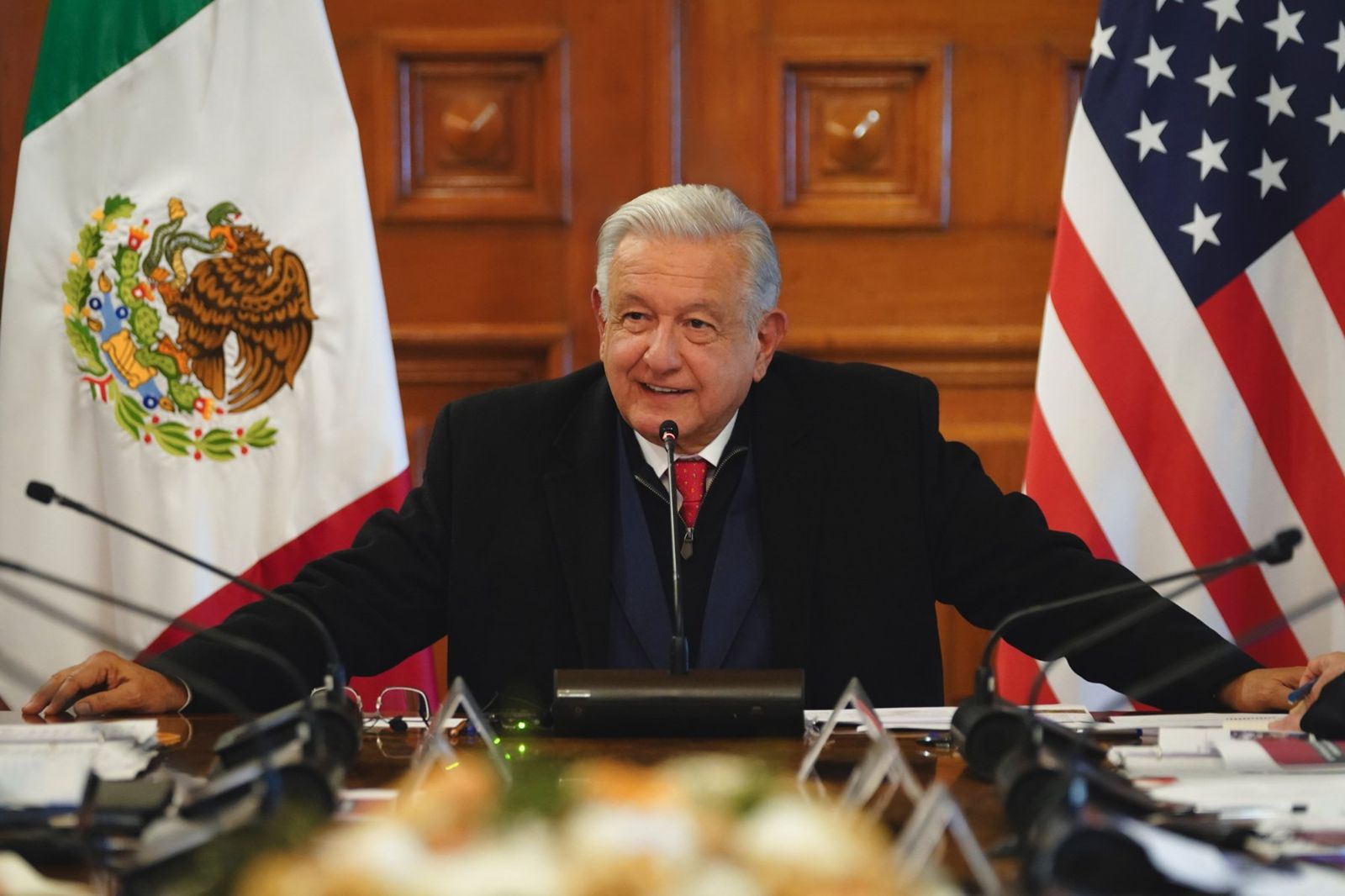 墨西哥總統羅培茲歐布拉多不滿厄瓜多硬闖他們大使館逮人，只是與厄國斷交。（圖／翻攝自@lopezobrador_ X）