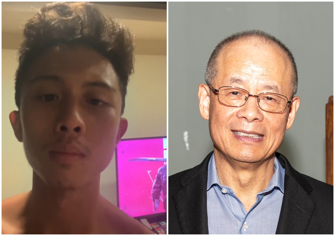 翁達瑞於臉書po出一封給孫安佐的公開信，內容中詳敘「不需要責怪父母」的原因。（翻攝自孫安佐IG／翁達瑞臉書）