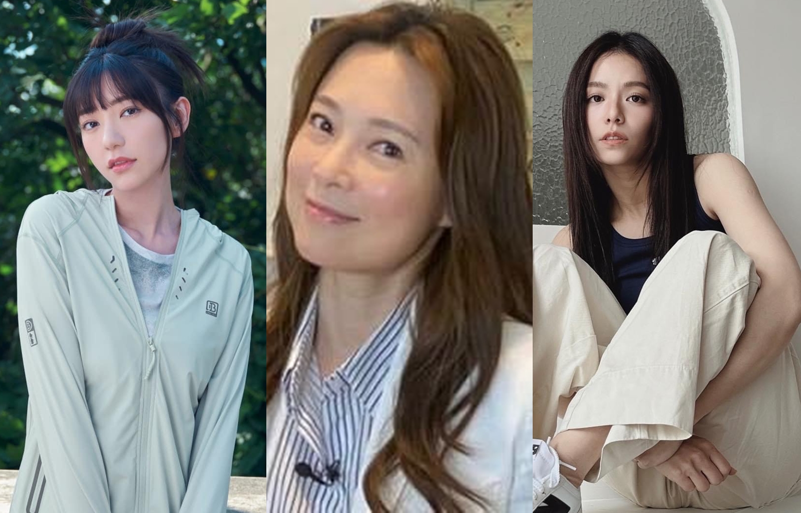 圈中有不少女星也有進修夢，像女星歐倩怡（中）就為小孩營養，去修讀營養學。（翻攝畫面）