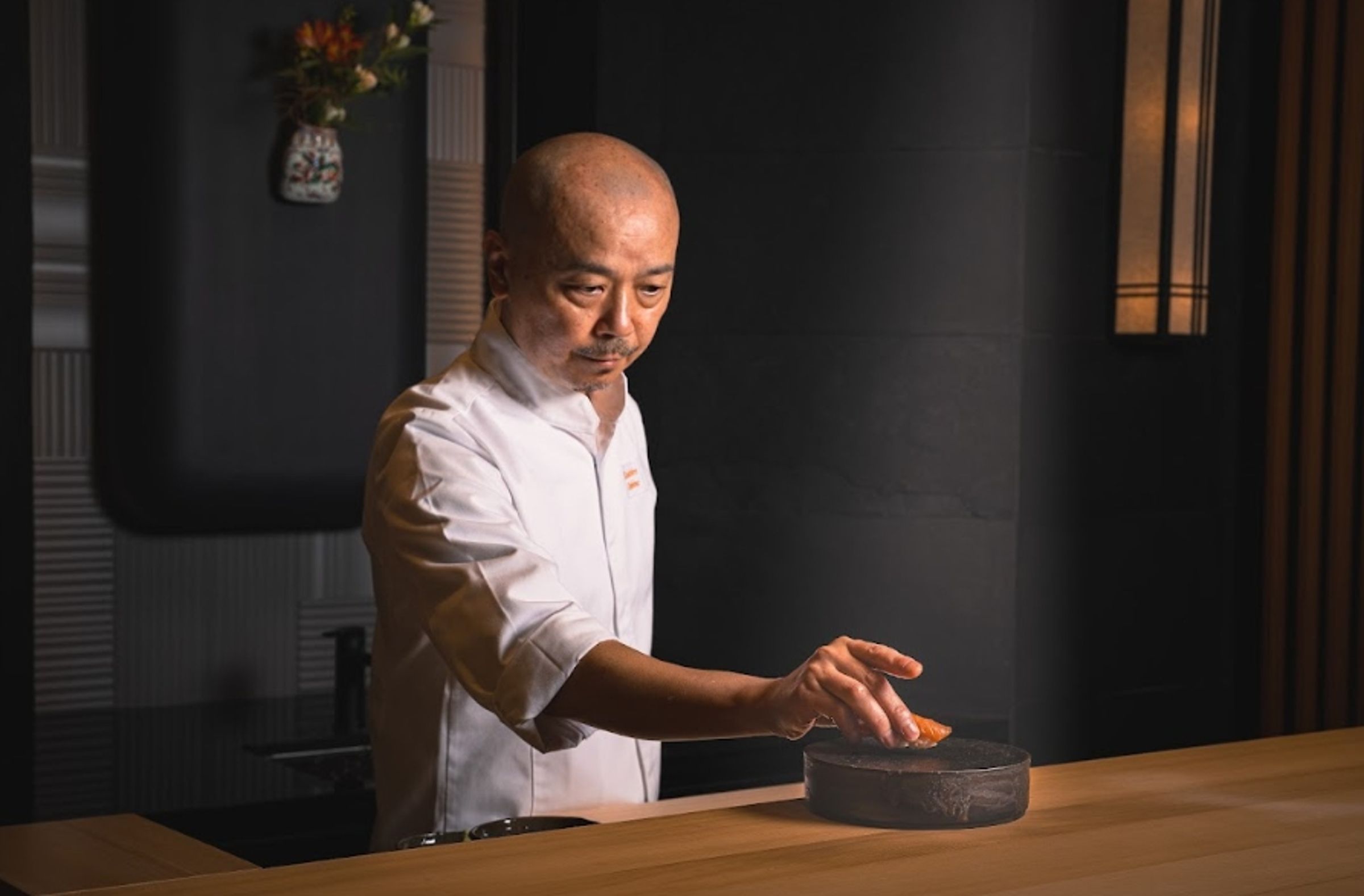 押野亘一郎高中畢業就從山形遠赴東京習藝,到海外工作也是為了發揚江戶前壽司文化。(赫士盟提供)