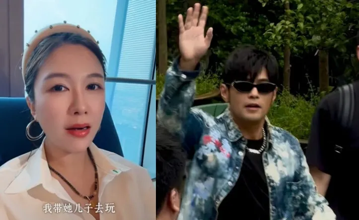 周杰倫遭狗仔影射藏私生子，被影射的女主角劉若雪閨密Amy姐也跳出來澄清小孩親爸另有其人。（翻攝微博）
