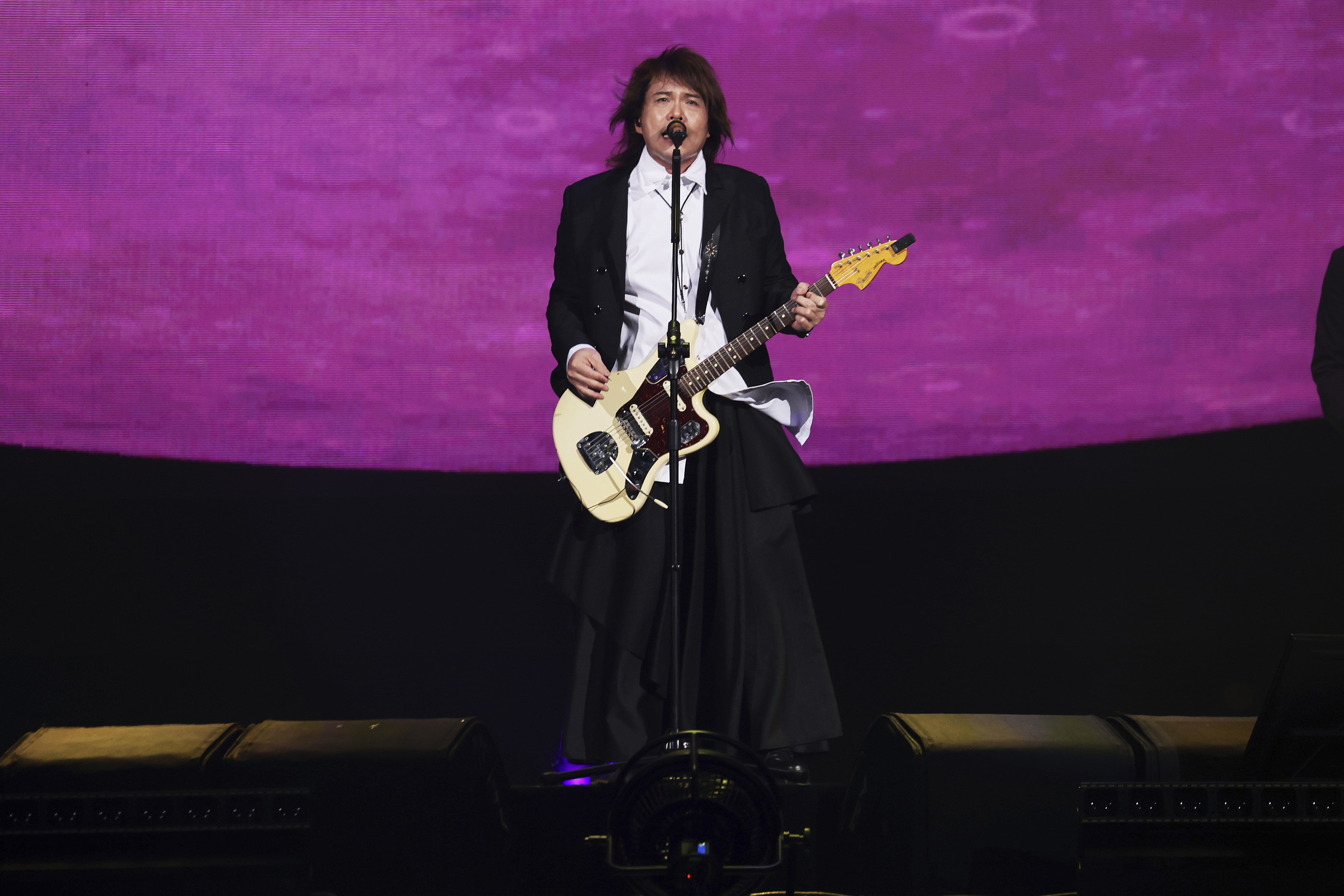 伍佰第7度攻蛋，一連三天舉辦《伍佰& China Blue Rock Star 2》演唱會。（月光音樂提供）