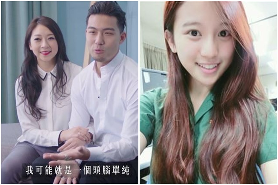 凱文與老婆Angel過去恩愛受訪曝光，讓網友忍不住酸「愛會消失對嗎」。（翻攝自黃山料YouTube、蔡瑞雪IG）