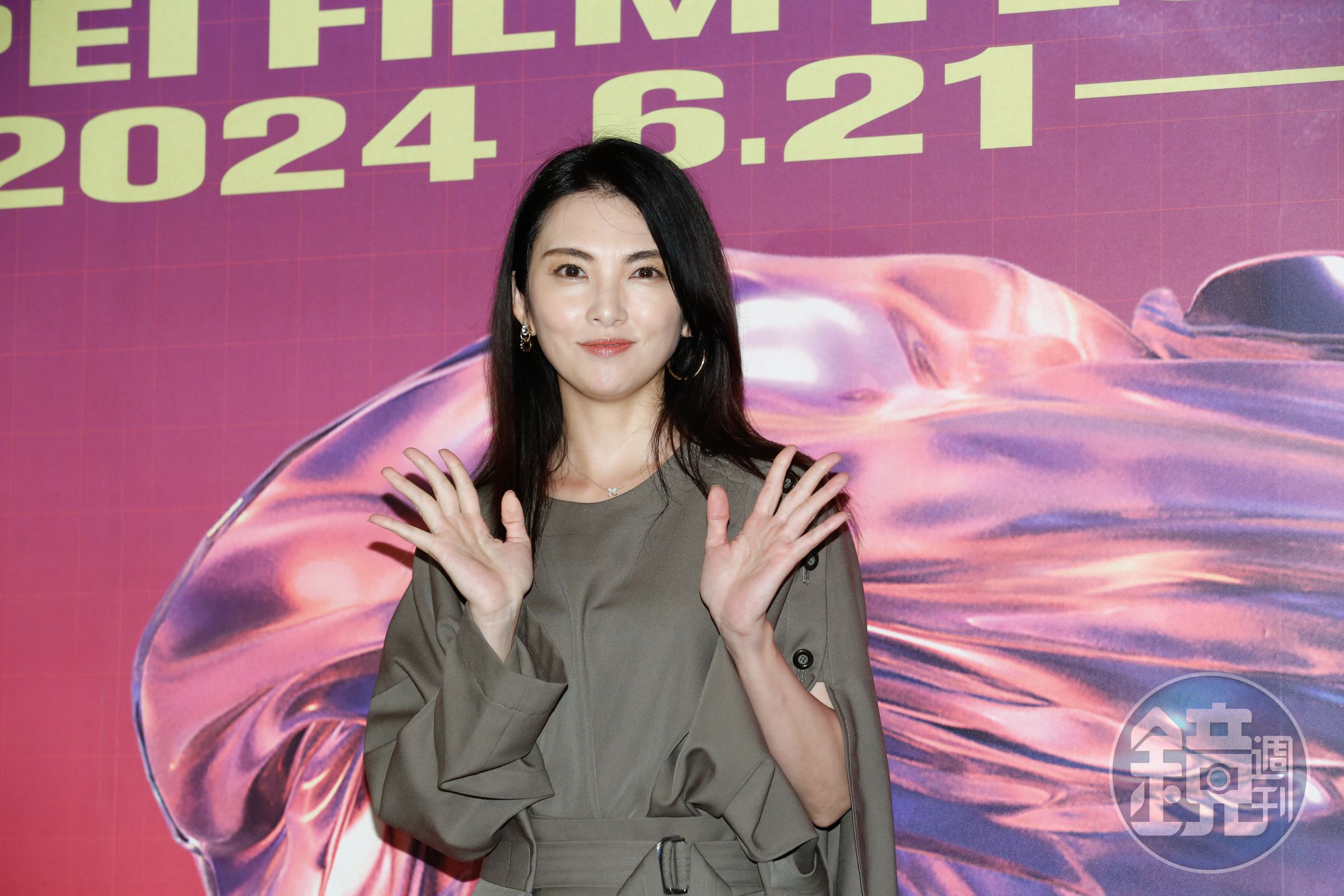 日本女星田中麗奈繼2018年《盛情款待》後,再次來台出席《福田村事件》影展放映活動,中文流利的程度依然讓人佩服。