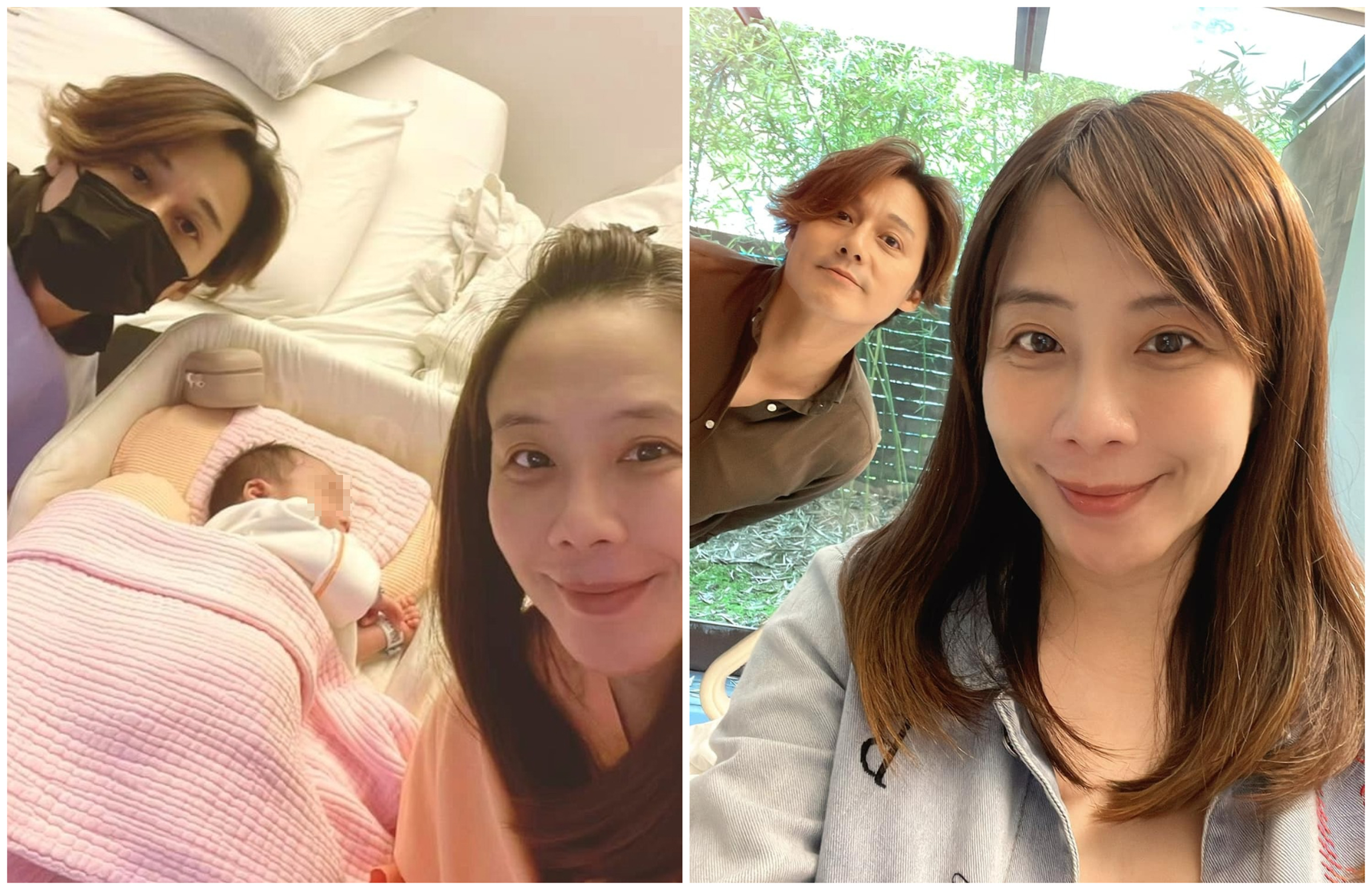 秦綾謙過45歲生日,感謝老公廖科溢。(翻攝秦綾謙臉書)