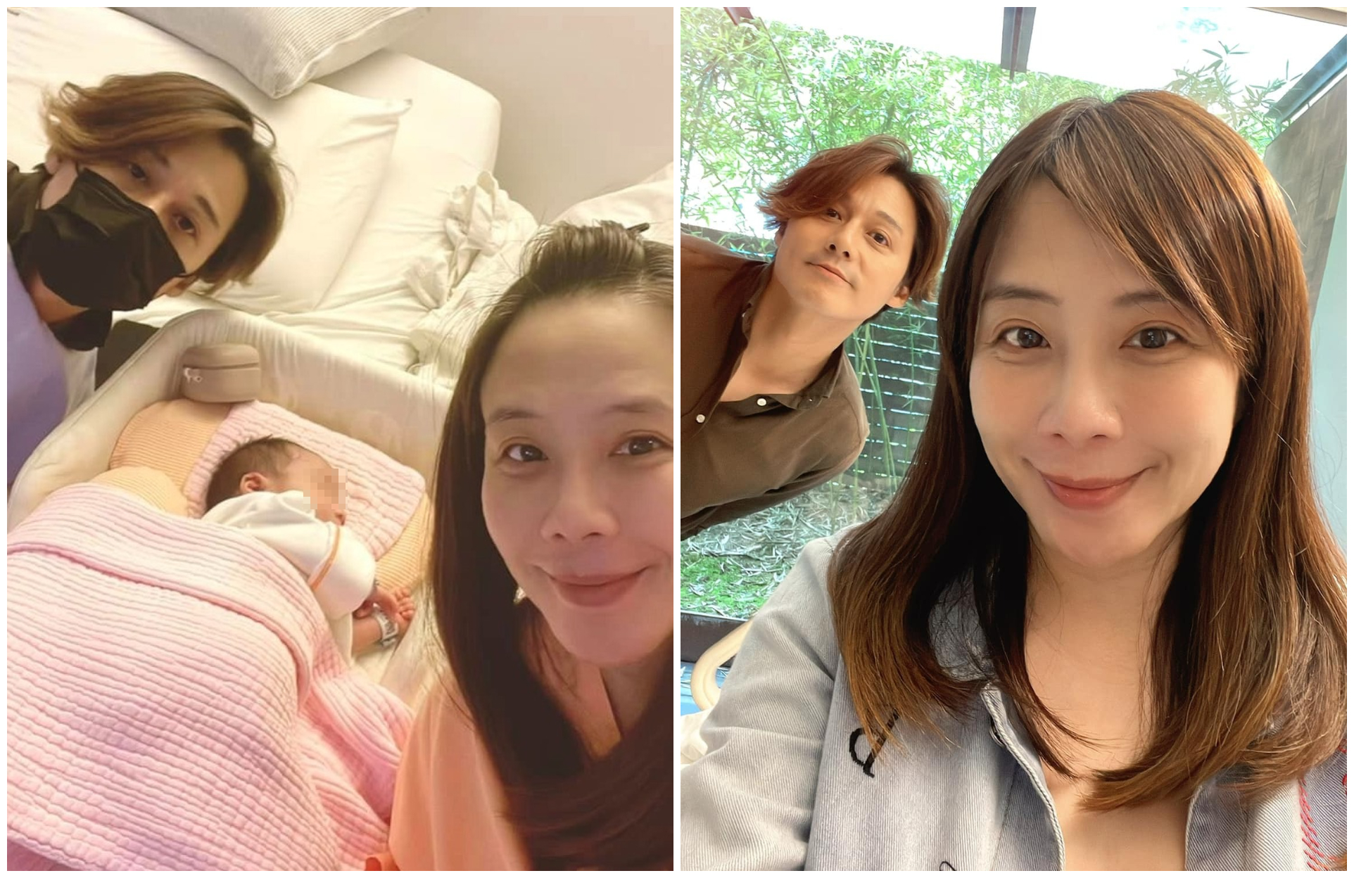 秦綾謙過45歲生日,感謝老公廖科溢。(翻攝秦綾謙臉書)