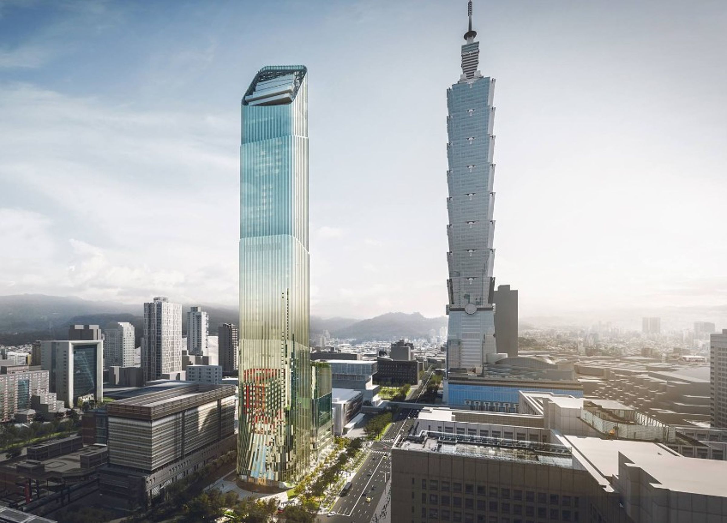 捲入「The Sky Taipei台北天空塔」掏空背信案的碩河開發董事馬廷海,驚傳在香港被債權人聲請破產,該開發案後續發展引關注。(翻攝The Sky Taipei臉書)