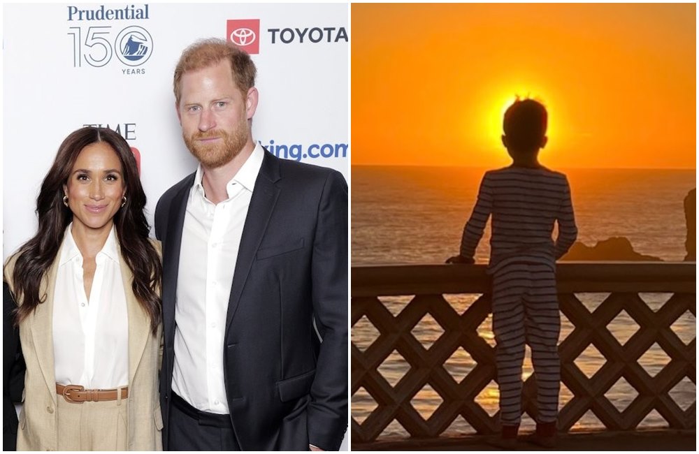 哈利與梅根的長子亞契（右圖）已經6歲了。（翻攝X@jsibo／meghan IG）