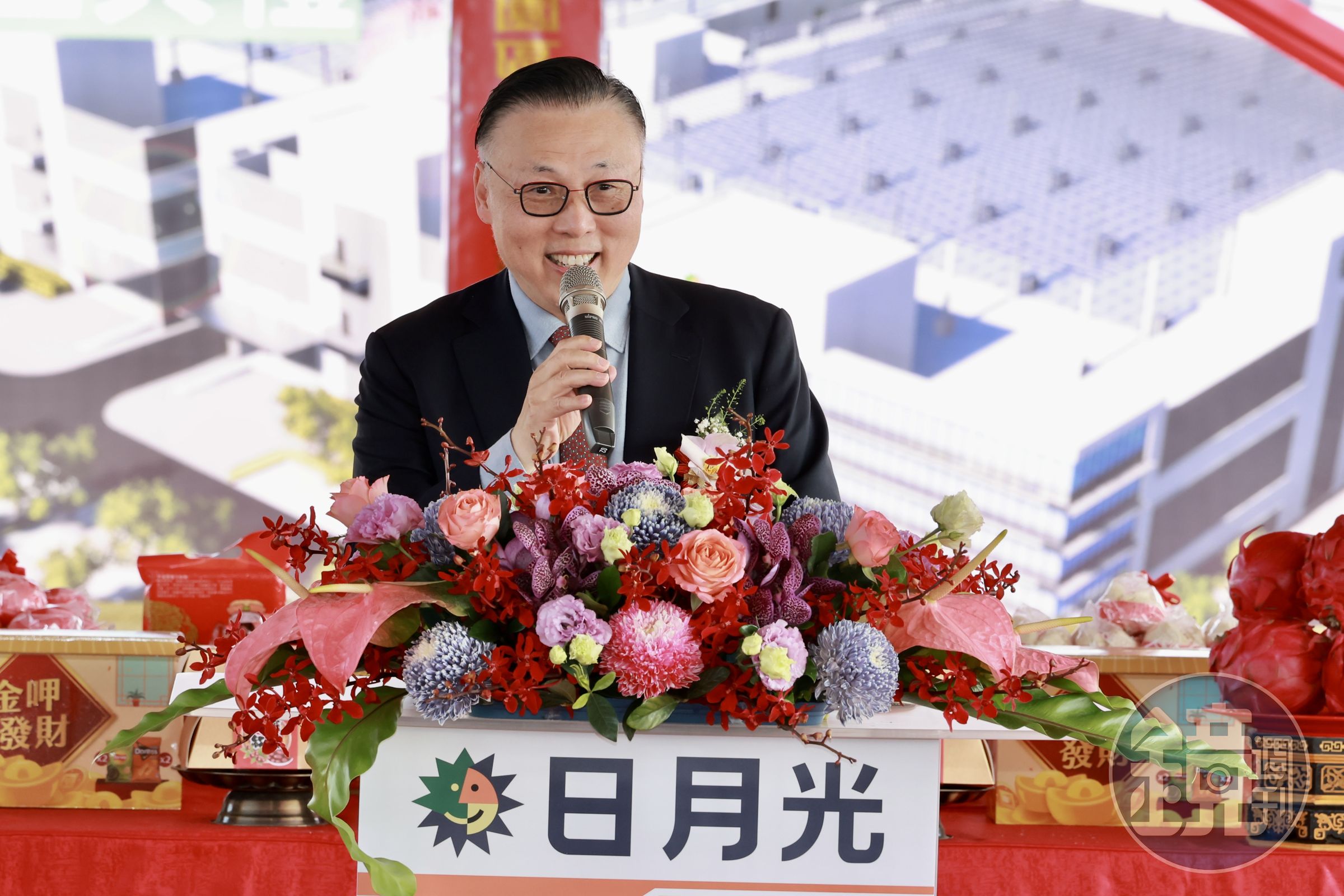 日月光執行長吳田玉大方分享對於AI和矽光子發展的看法。