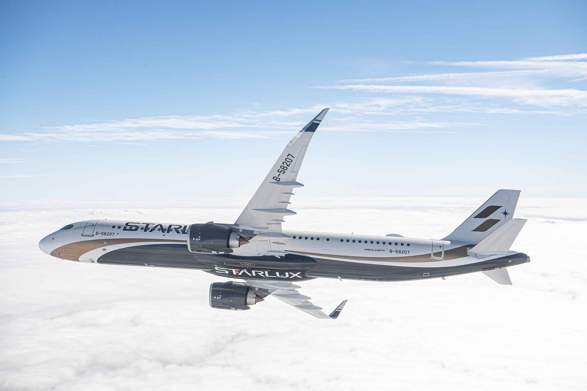 星宇航空將於2025年4月正式開航台北及台中直飛日本神戶的航線。（翻攝臉書＠STARLUX Airlines）