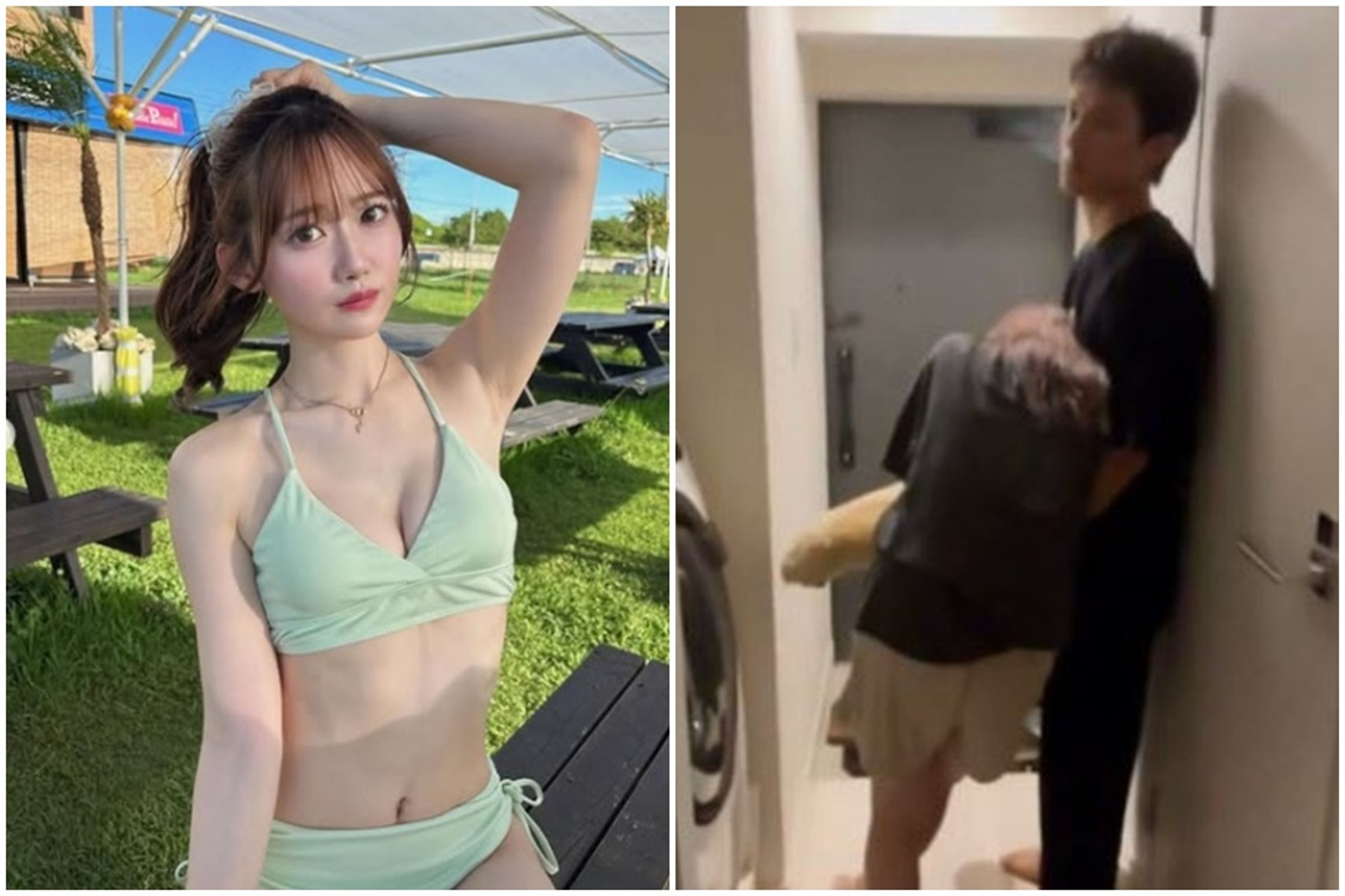 日本偶像爆出醜聞,前AKB48成員服部有菜以及準備出道的男團「B&ZAI」成員鈴木悠仁,分別做出回應了。(翻攝自服部有菜IG、X)