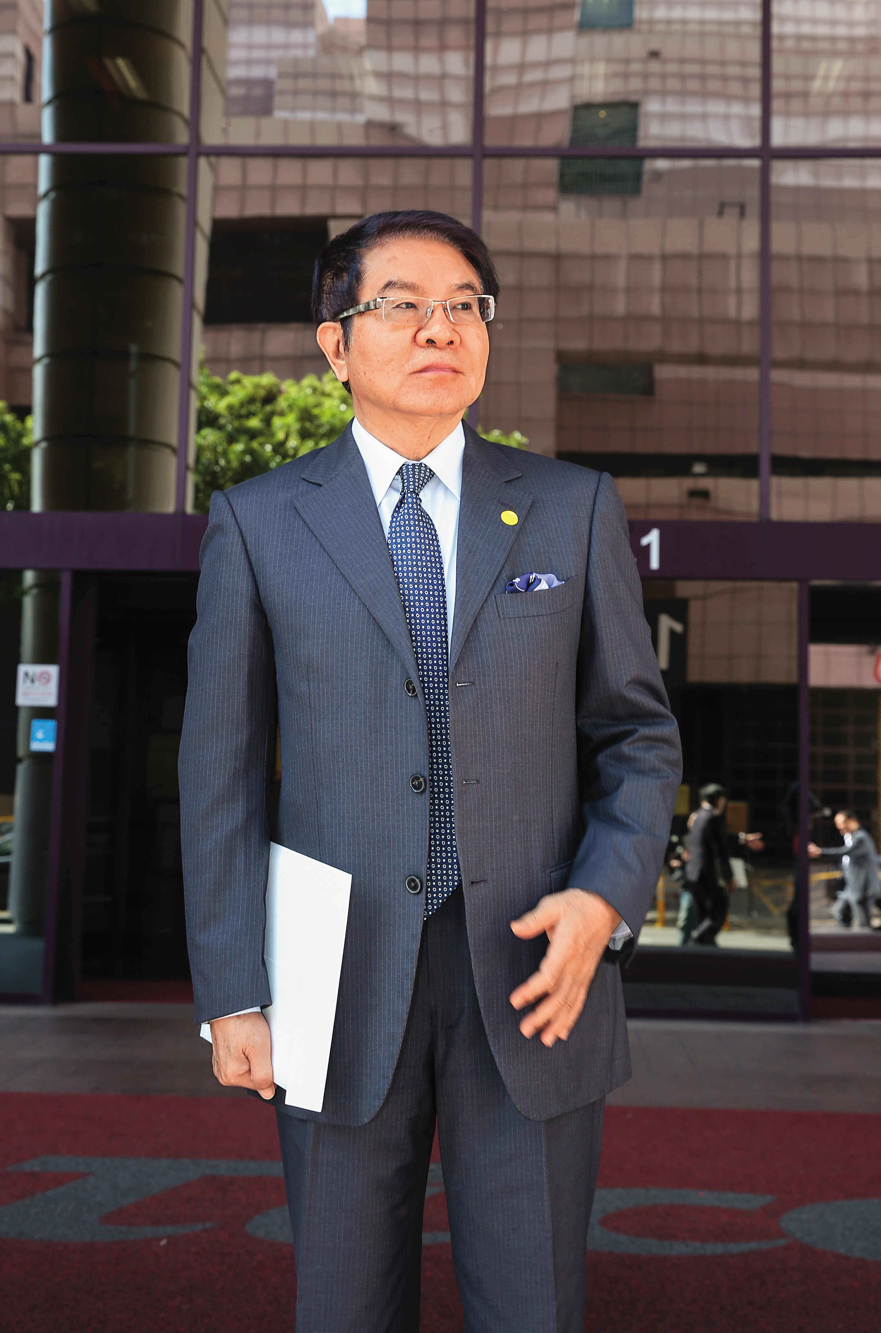 洪奇昌過去曾代表民進黨參選立法院副院長,征戰未果。