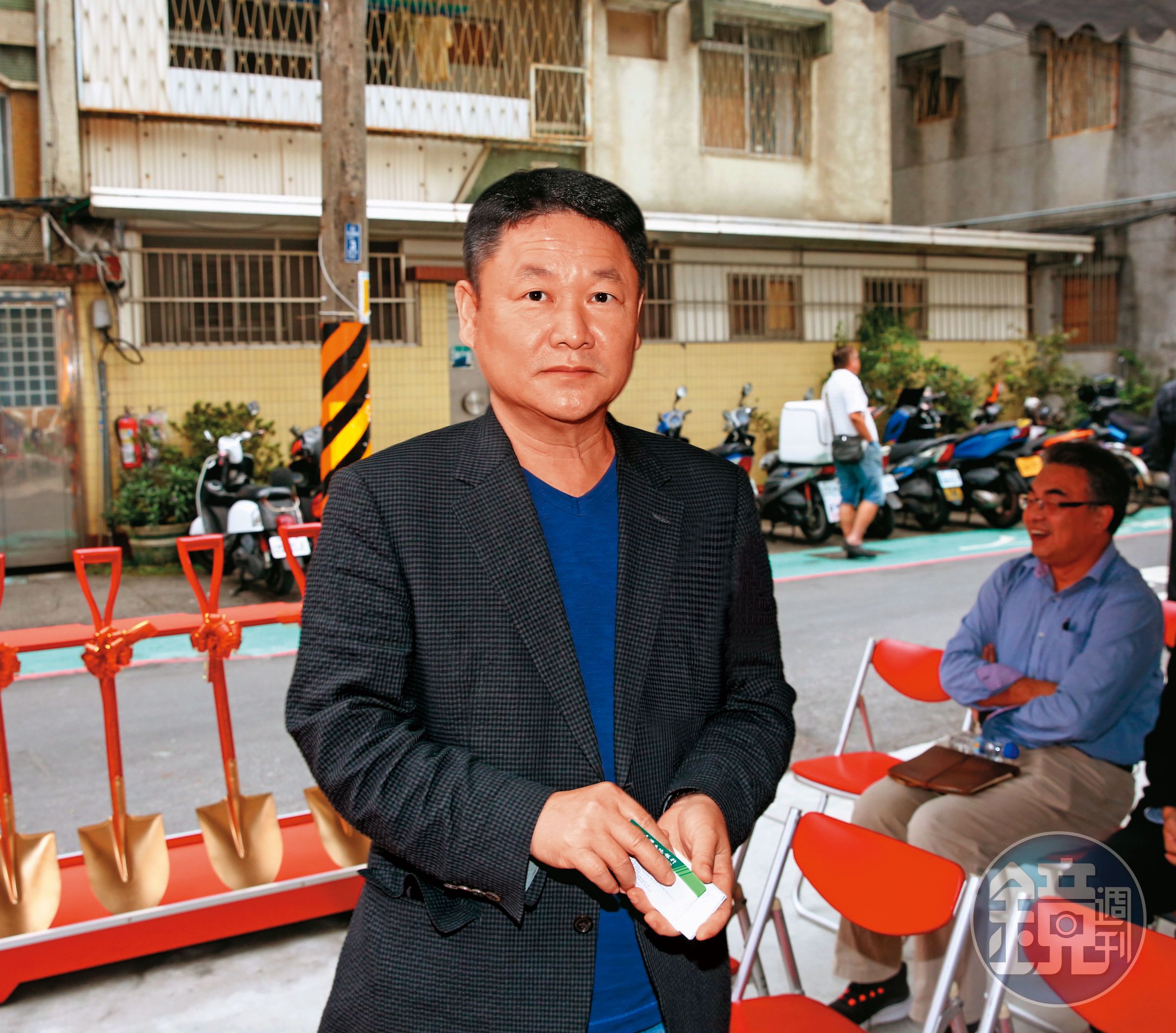 台鋁商場由聯上集團投資經營,圖為聯上集團董事長蘇永義。