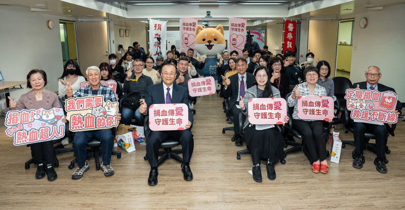 台灣血液金會也呼籲，除夕前要把血量拉到10天以上，方能確保年節期間的病人用血無虞。（台灣血液基金會提供）