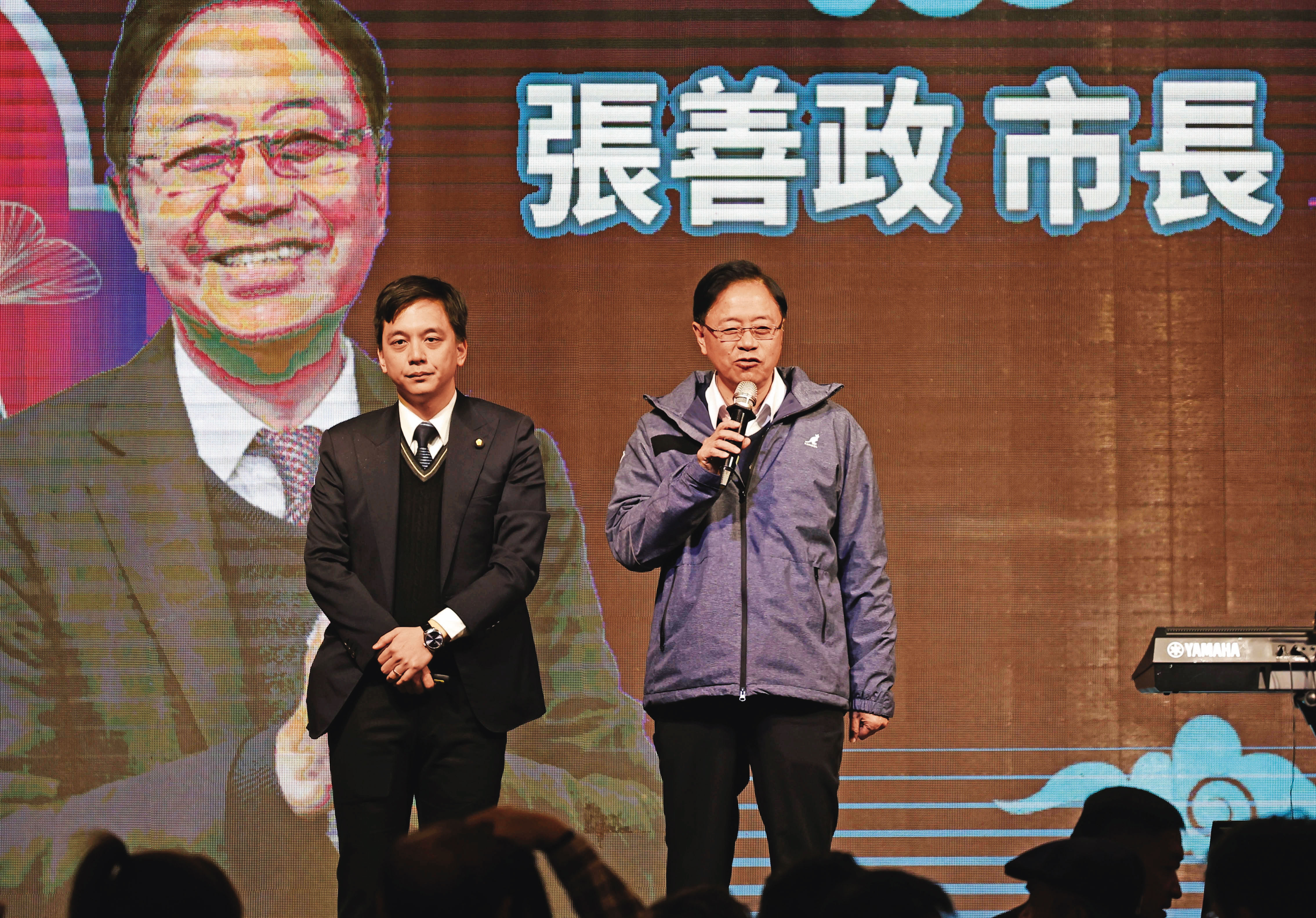 面對桃園6席藍委全遭提罷免，市長張善政力衝市政成績，與藍委合作打團體戰。
