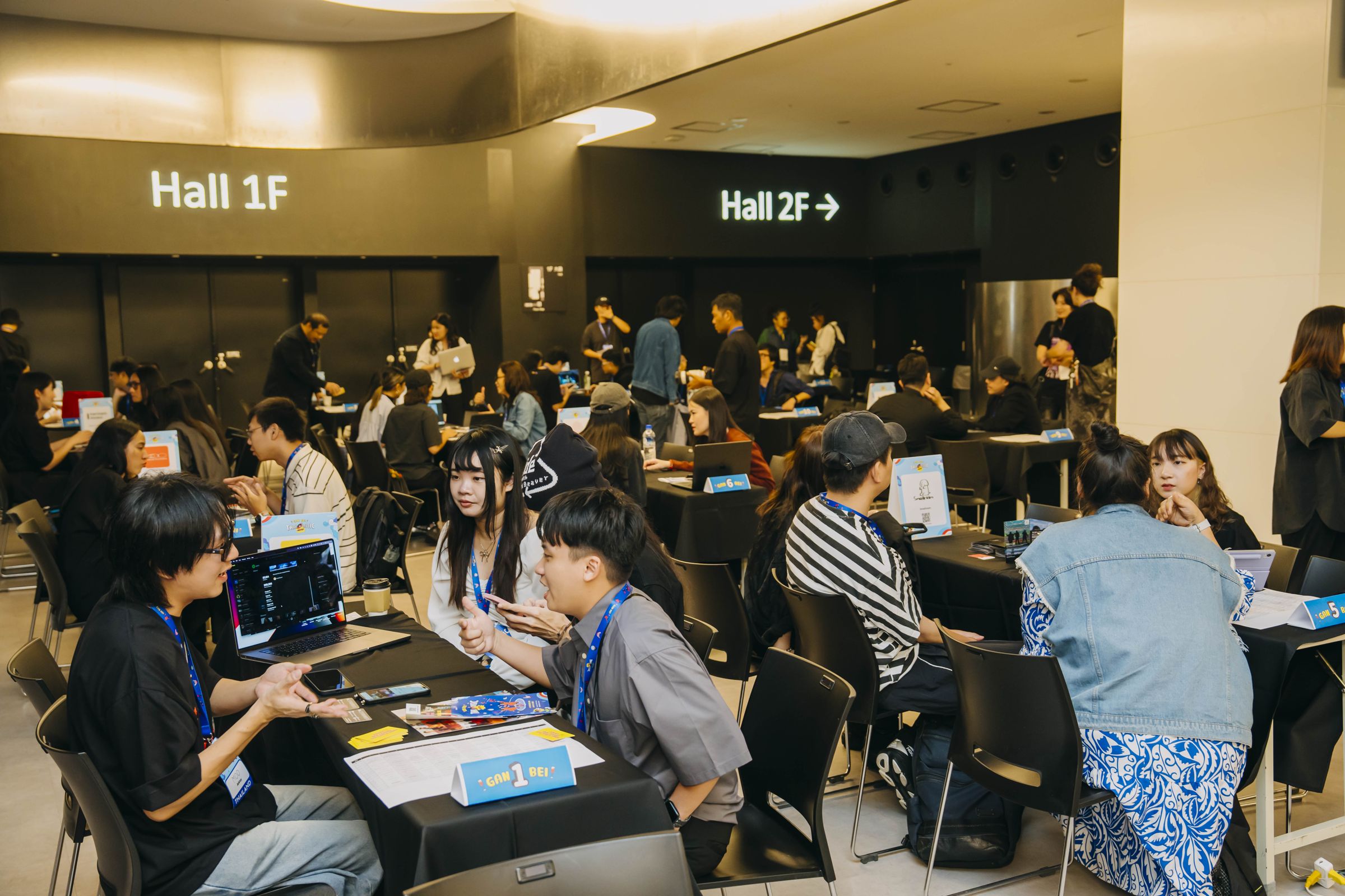 首度舉辦的台泰音樂產業媒合會，吸引近90家台灣音樂單位參與。（ 浮現音樂提供）