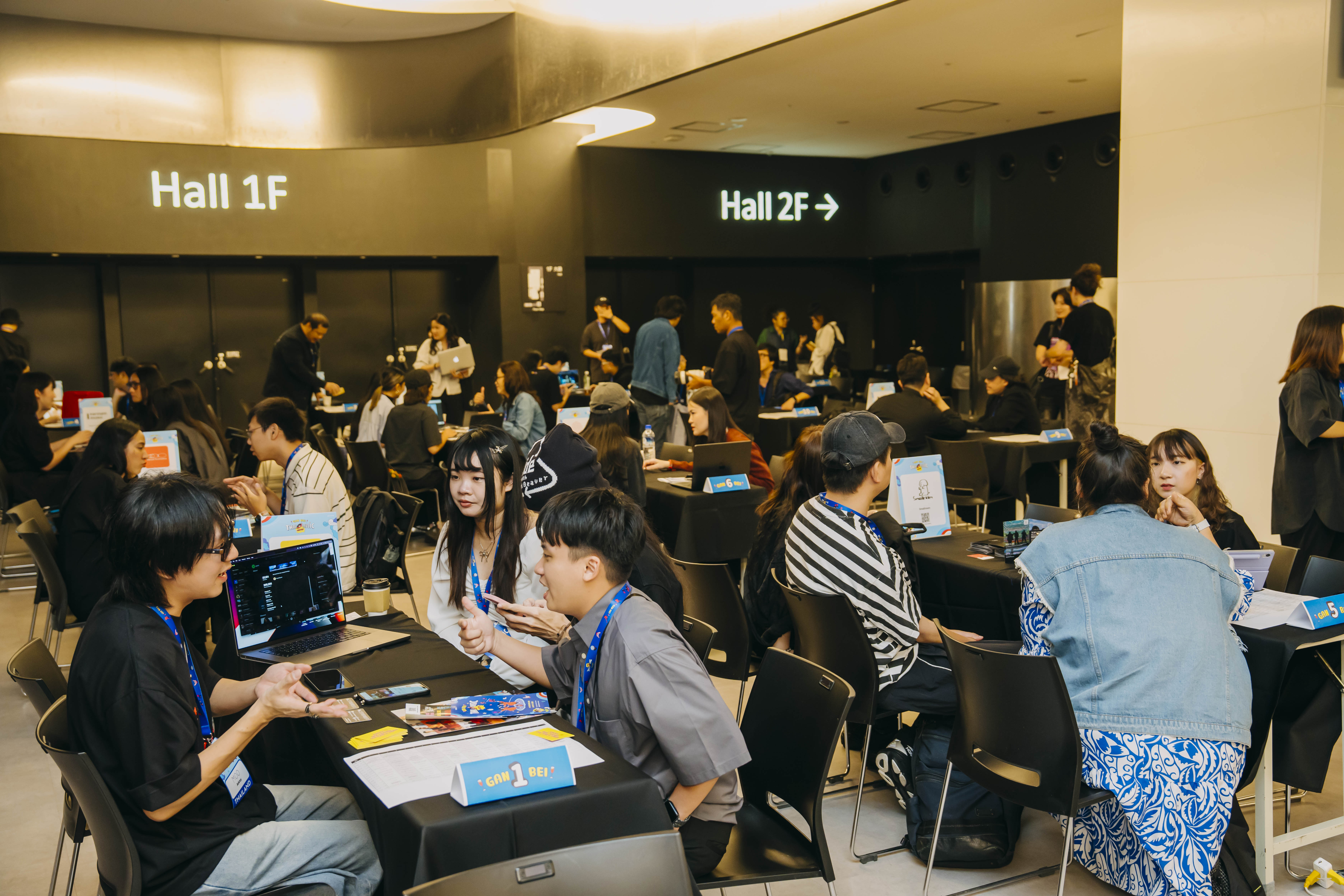 首度舉辦的台泰音樂產業媒合會，吸引近90家台灣音樂單位參與。（ 浮現音樂提供）