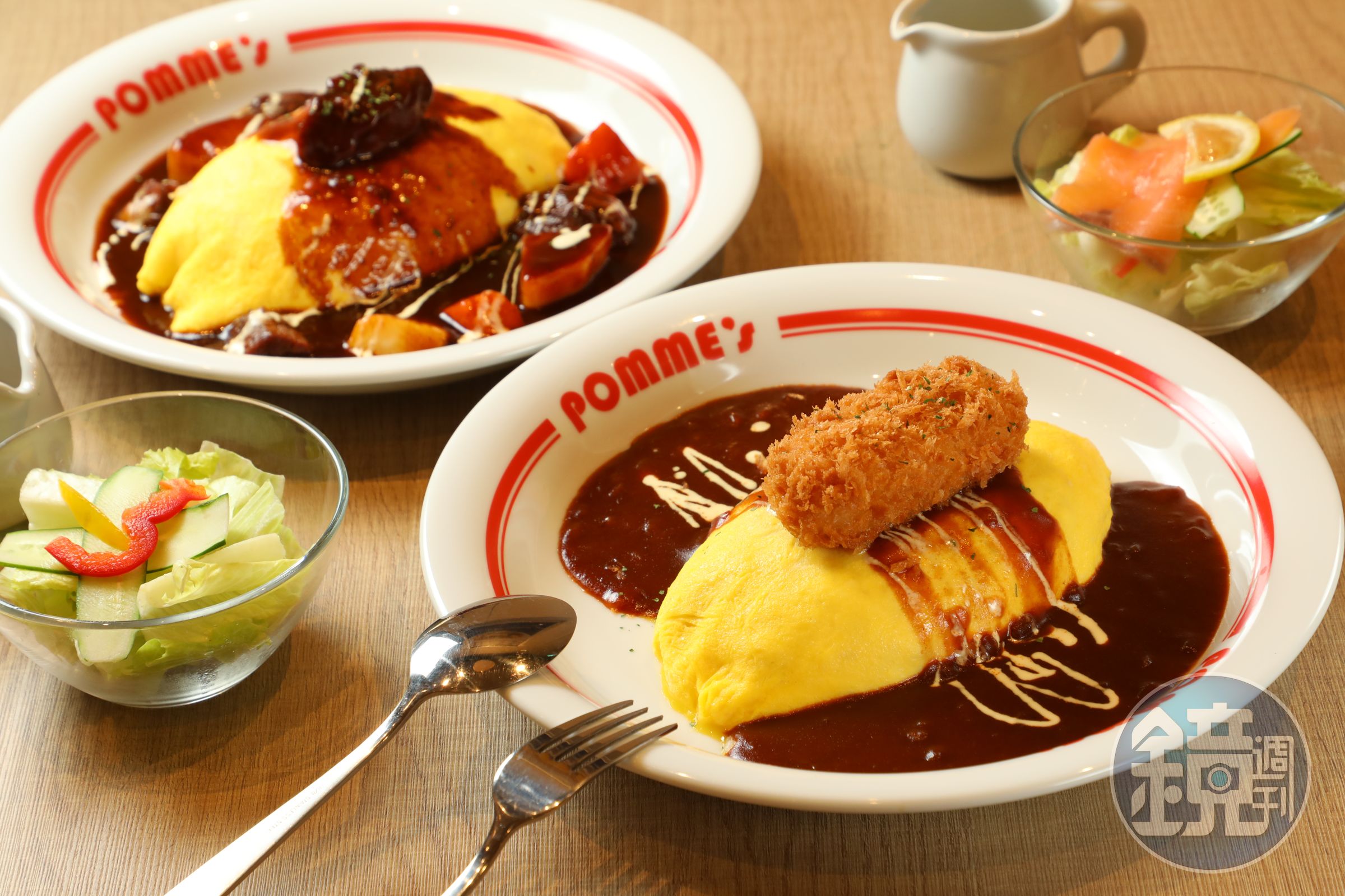 規模最大蛋包飯連鎖集團ポムの樹,首次來台展店,落腳LaLaport南港。