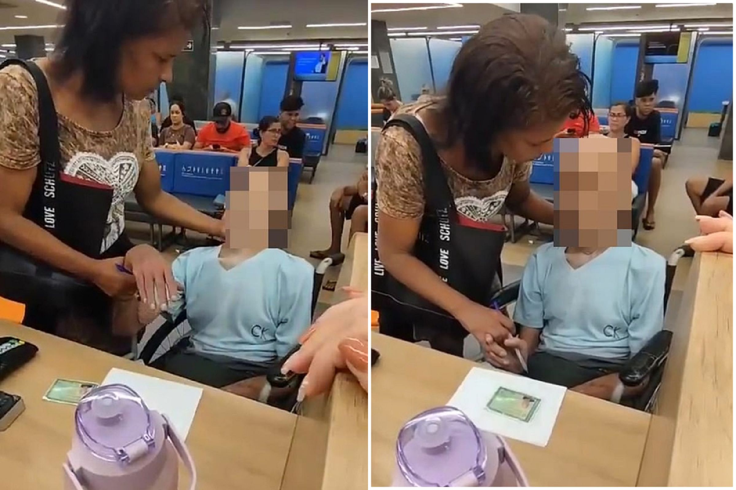 慎入!女帶叔叔去銀行辦貸款,他詭異「搖頭晃腦」竟是死亡遺體。(翻自《每日郵報》)