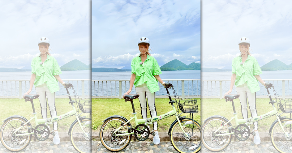 段慧琳到日本出外景。（民視提供）