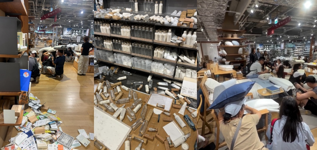 現場畫面曝！台灣旅客逛熊本無印良品遇7.1強震...「店員1舉動超暖心」　網敬佩：這家要買爆