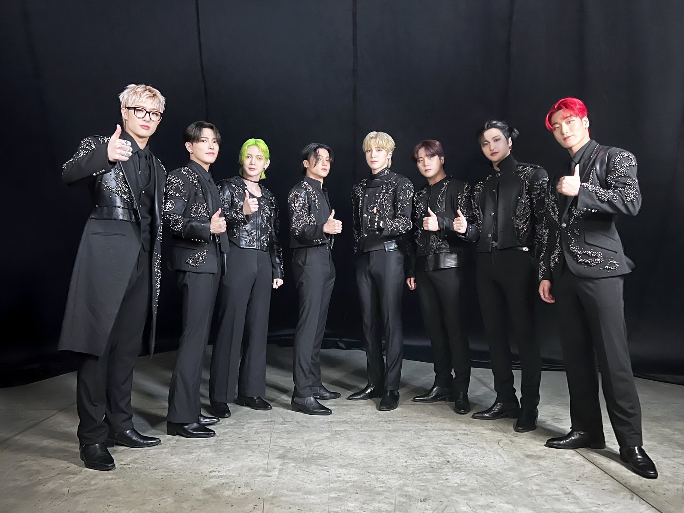 ATEEZ前年來台開唱時，也在K-MONSTAR的邀請上舉辦簽售會。（翻攝自ATEEZ X）