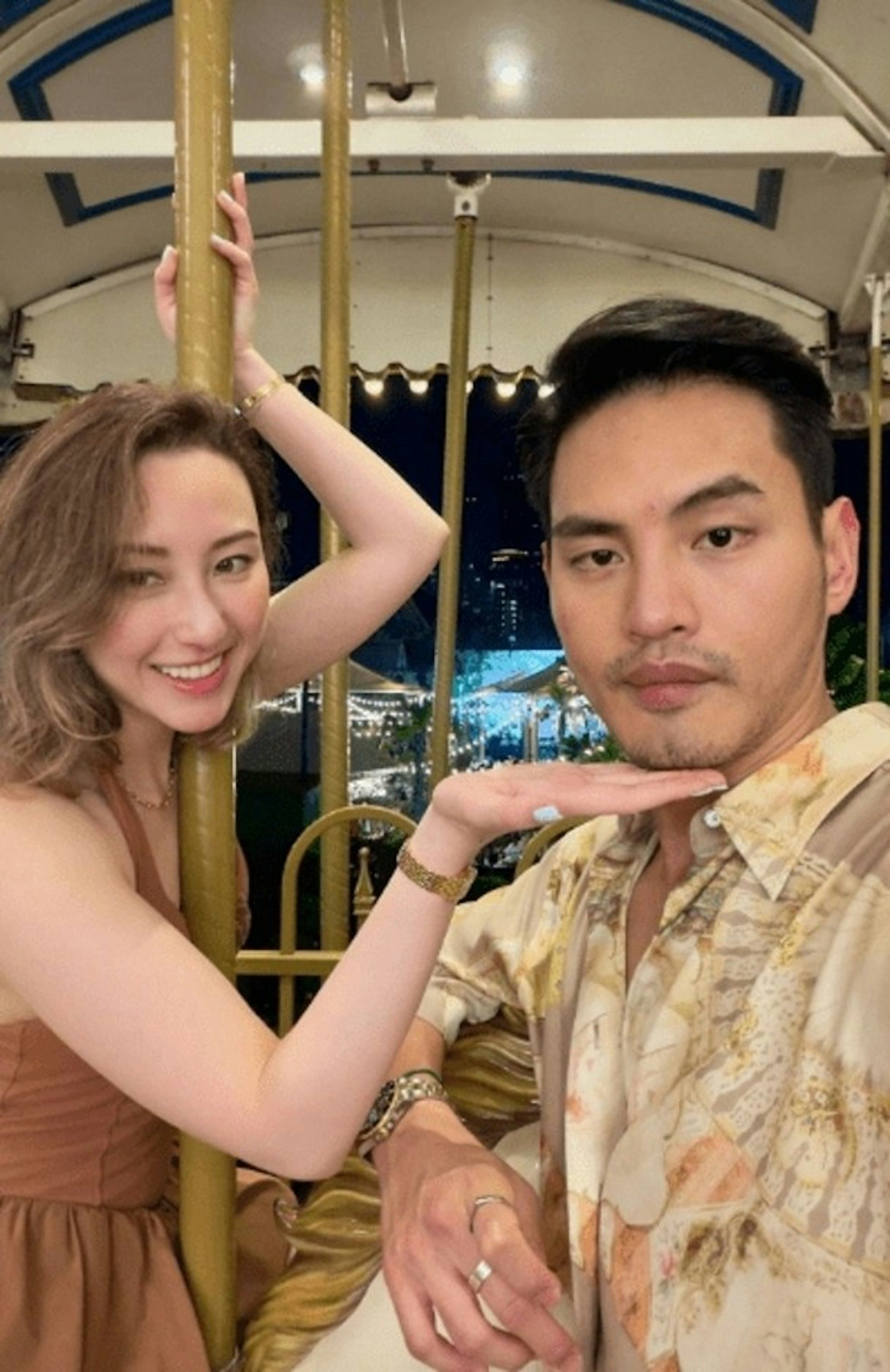 何超雲與Jony過去曾多次同遊，兩人感情穩定。（翻攝IG）