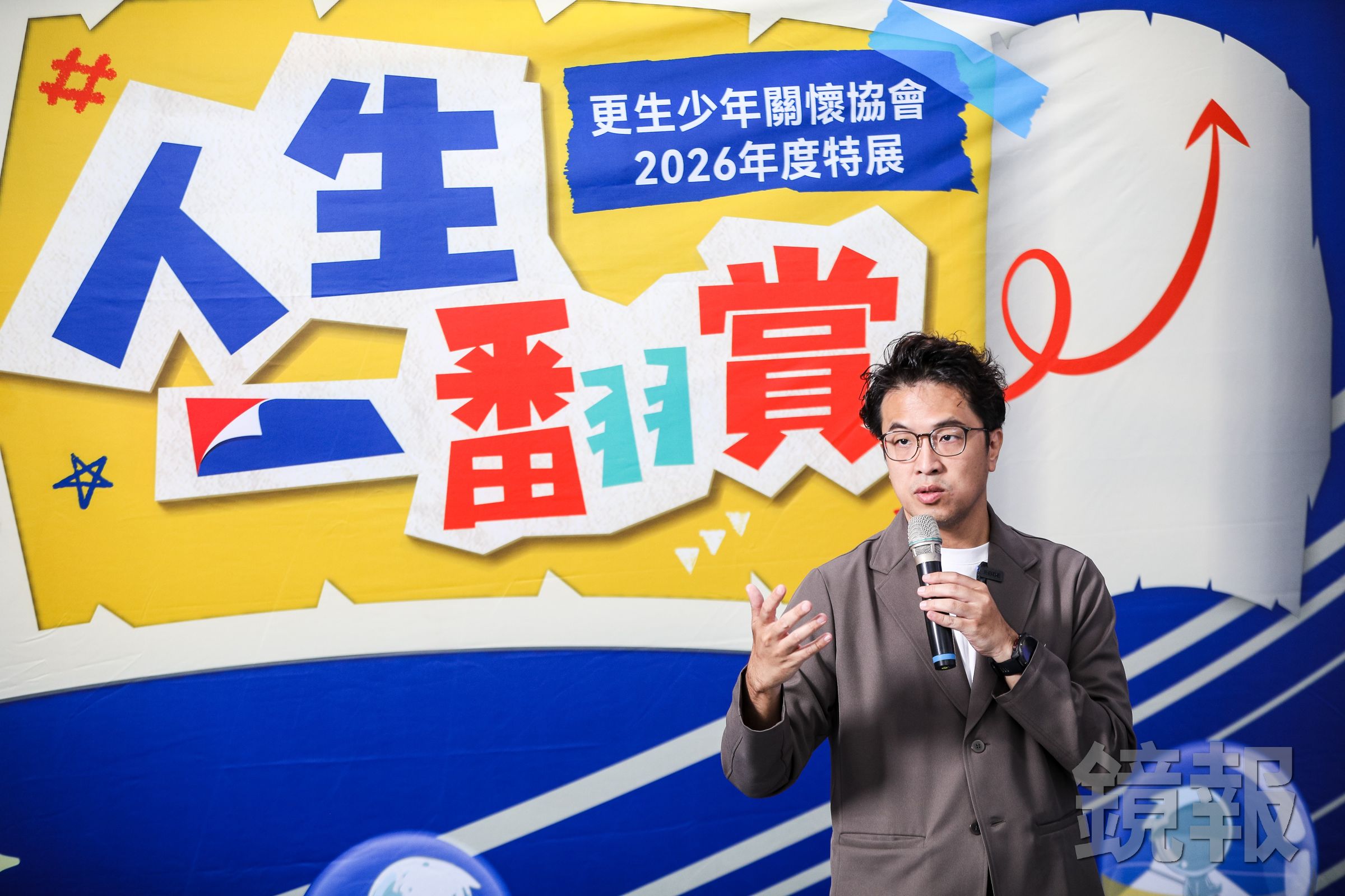 王淺秋今透露團隊已經約到沈伯洋（圖）的專訪，而且還比照王偉忠當時的訪問，不提供提綱。（鏡報鄒保祥攝）