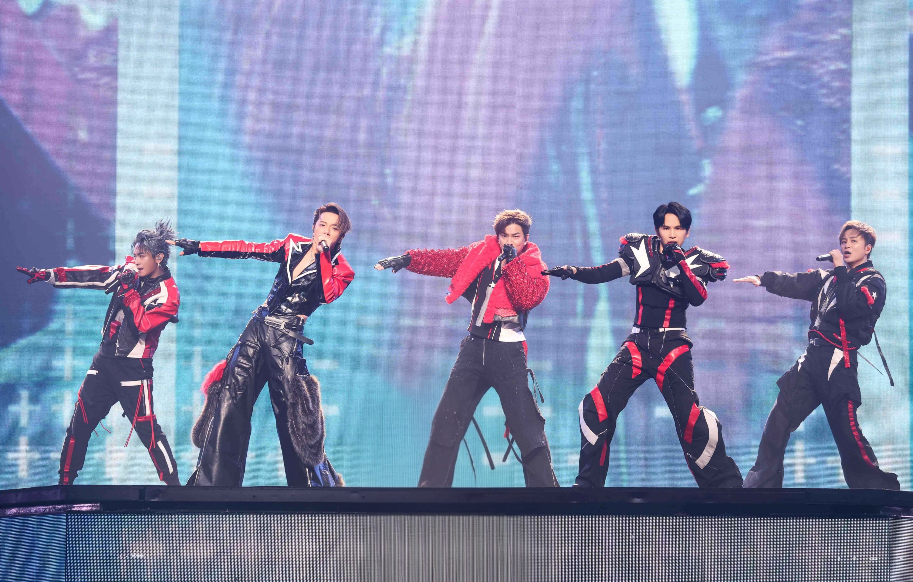 Energy《ALL IN 全面進擊》巡迴演唱會10日於台北小巨蛋震撼登場。(相信音樂提供)