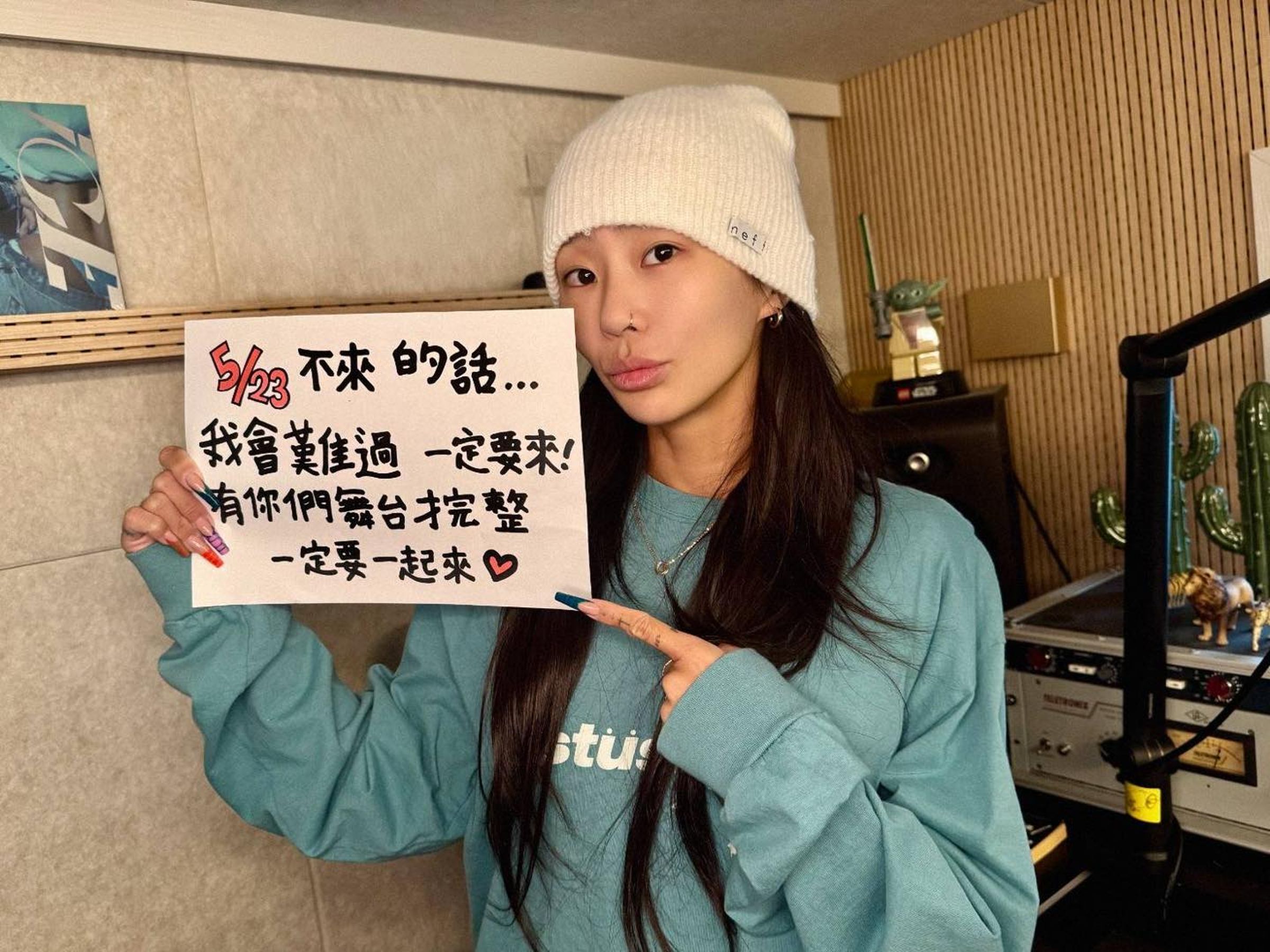 孝琳下周六將在台北開唱。(和協整合行銷提供)
