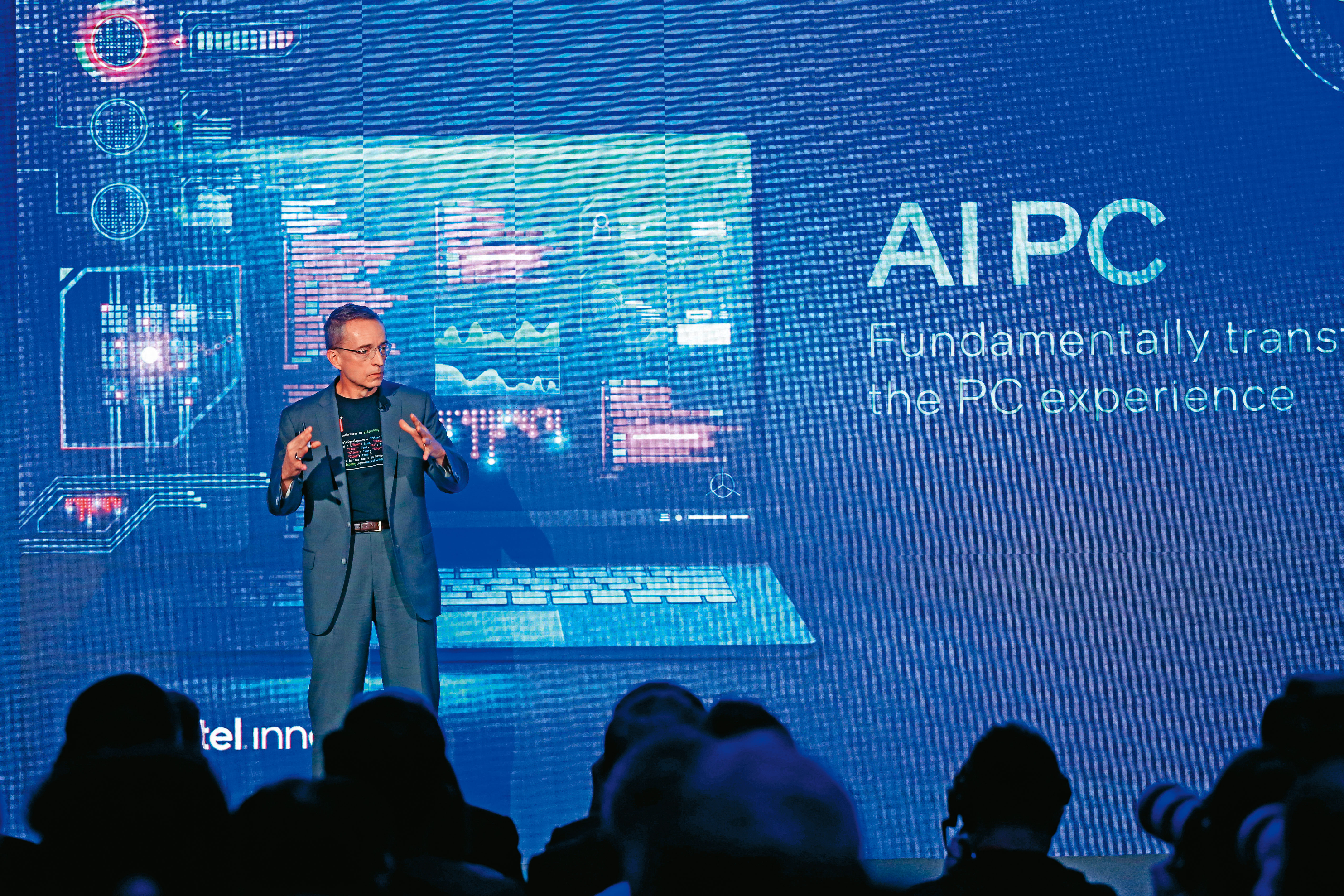 英特爾執行長季辛格（Pat Gelsinger）相當看好AI PC未來的發展，日前還攜手華碩推出AI PC方案。