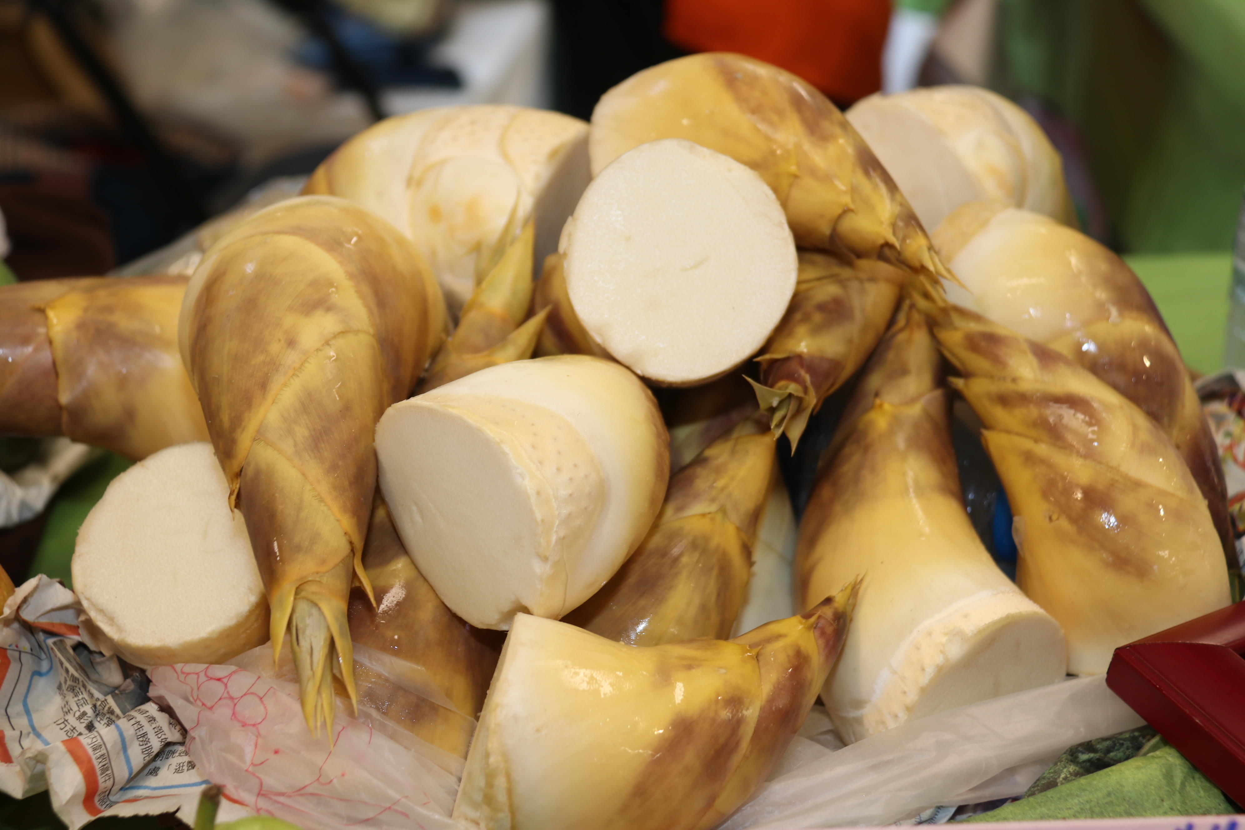 農糧署今表示，綠竹筍目前已進入產期，提醒喜歡的民眾可以把握機會採買。（農糧署提供）