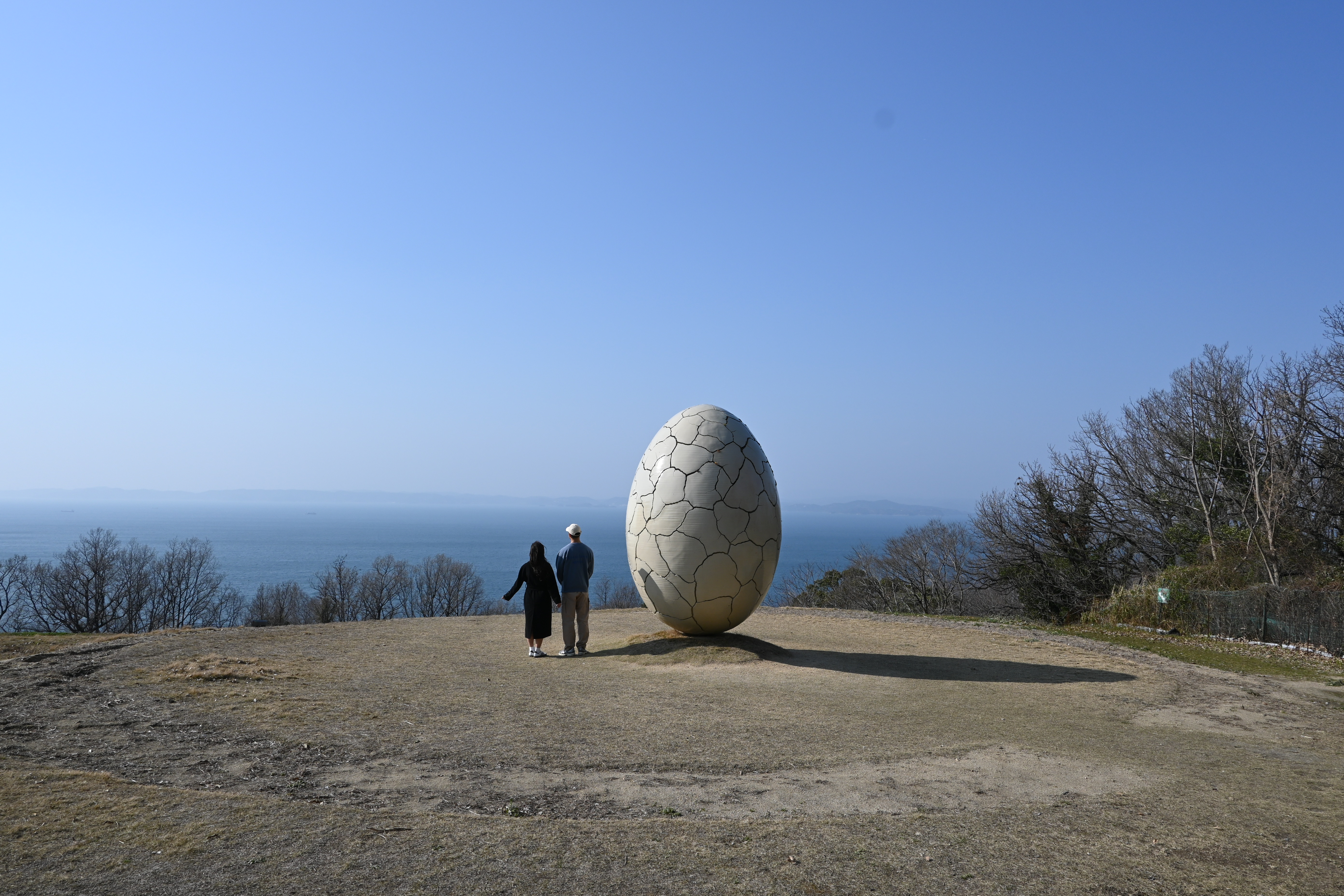 夕陽時分是官方最推薦前往欣賞《はじまりの刻》的時段。(Credit:”The Time of the Beginning” Shiko Miyake)