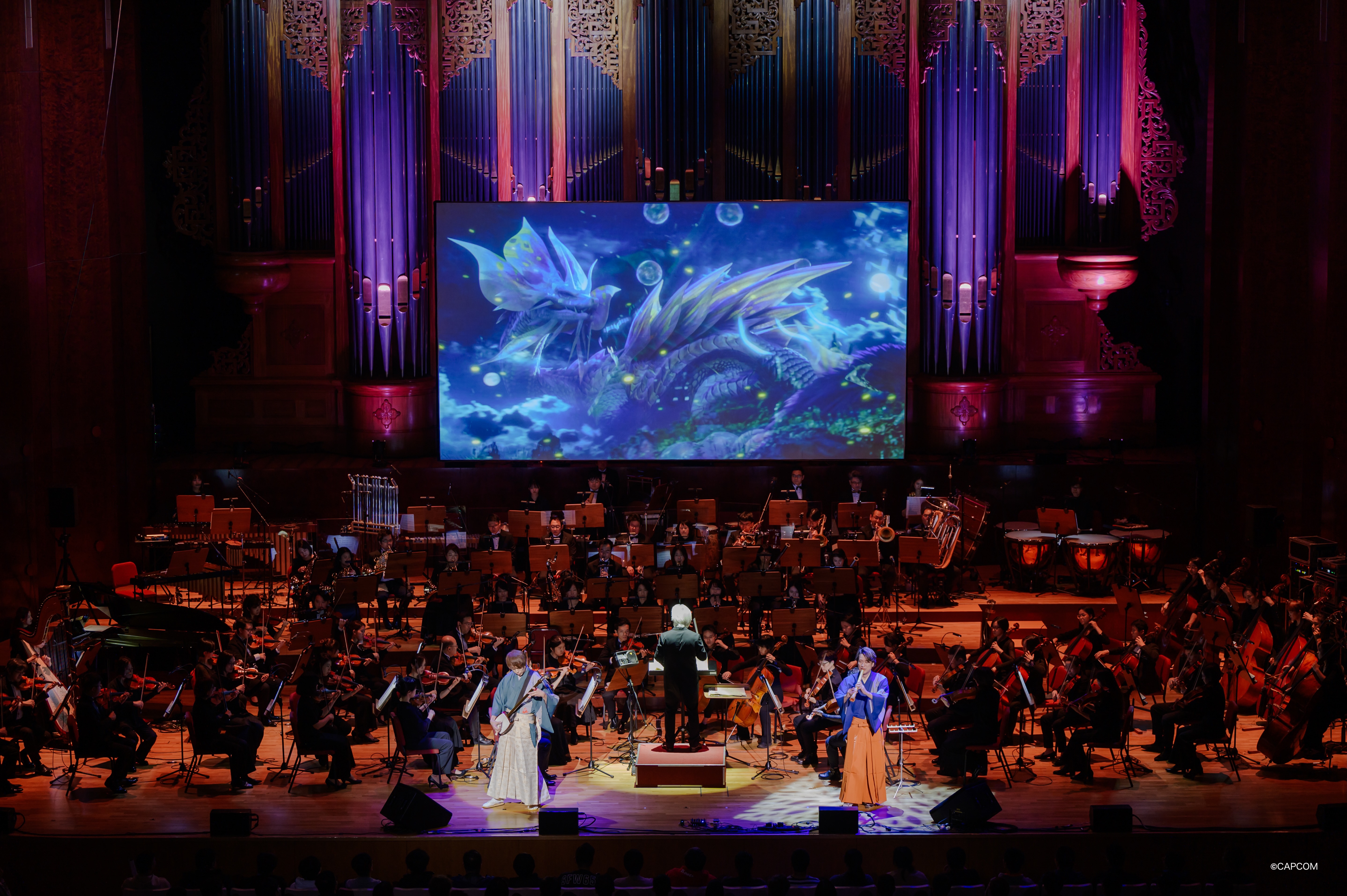 《魔物獵人》系列音樂會今年首次登陸台北引大轟動。（大鴻藝術BIG ART提供）