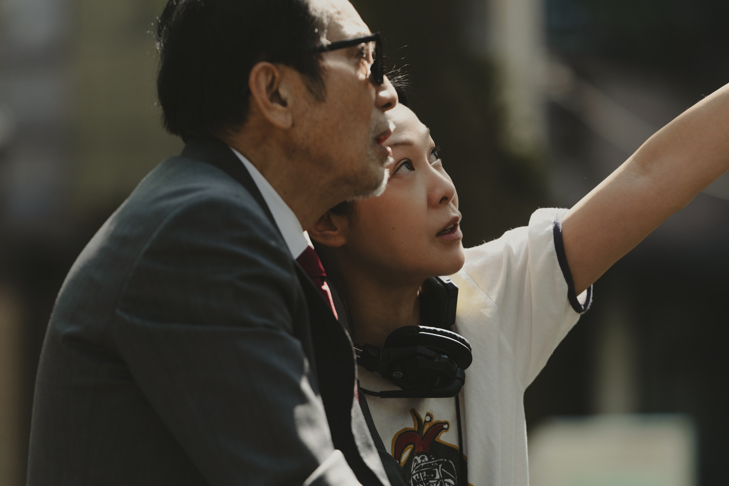 Netflix原創療癒家庭影集《忘了我記得》「導演篇」幕後特輯曝光，秦漢大讚劉若英對戲理解深刻。（Netflix提供）
