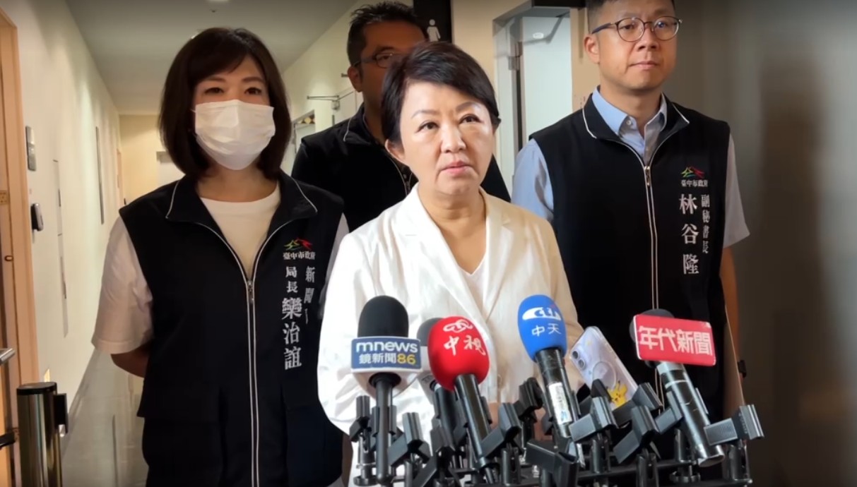 盧秀燕任內最後一次議會總質詢。(鄧玉瑩攝影)