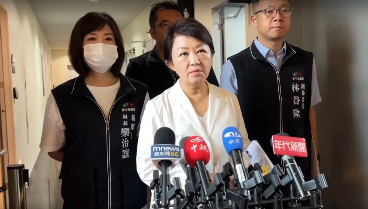 盧秀燕任內最後一次議會總質詢。(鄧玉瑩攝影)