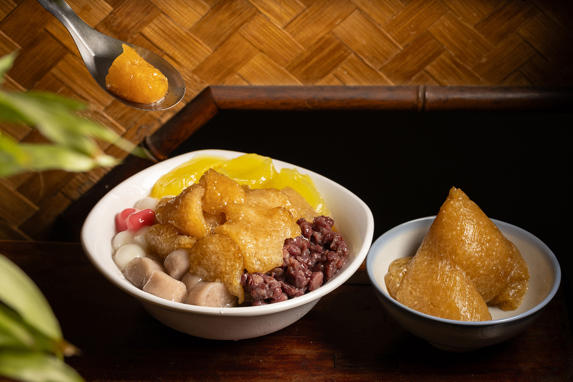 台北的高媽媽傳統米食去年夏天首度推出「鹼粽冰」，真材實料的滋味吸引不少回頭客。（60元／份）