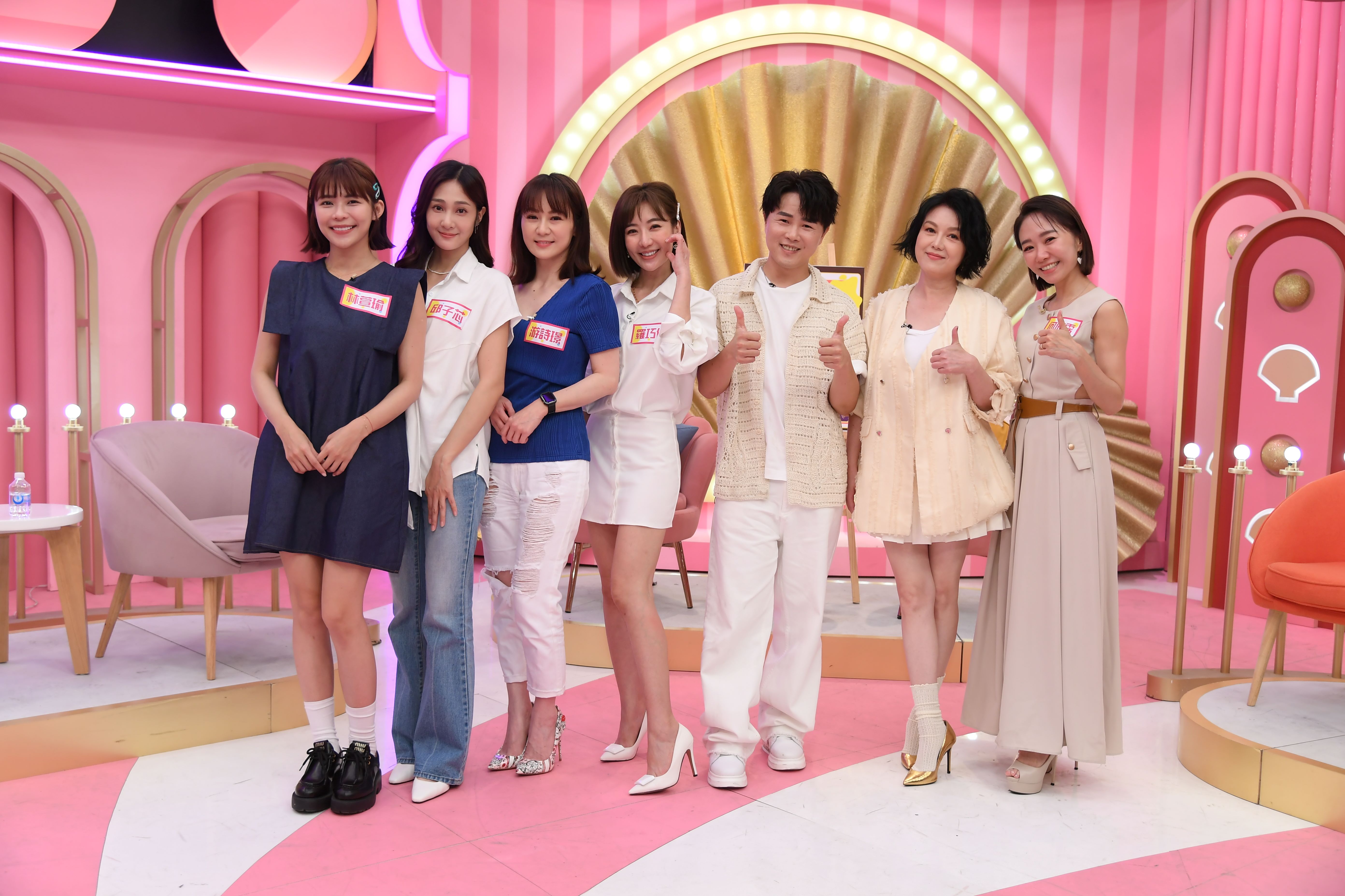 新戲《願望》演員上節目錄影做宣傳。（三立提供）