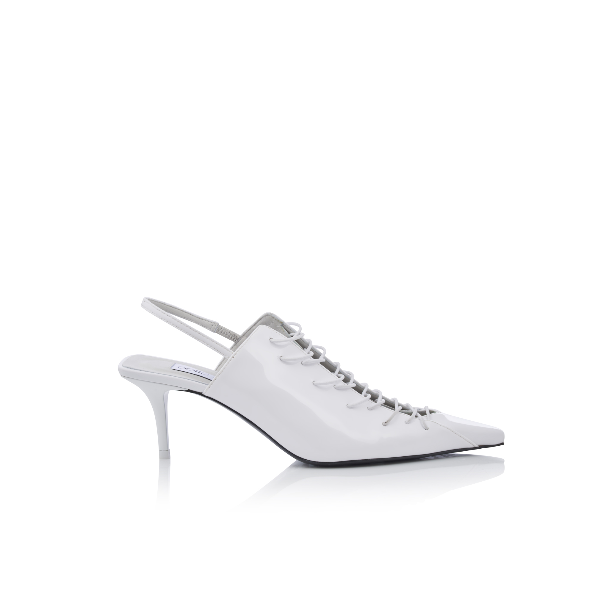 Jimmy Choo / Jean Paul Gaultier聯名系列高跟鞋。NT$44,800。(藍鐘提供)