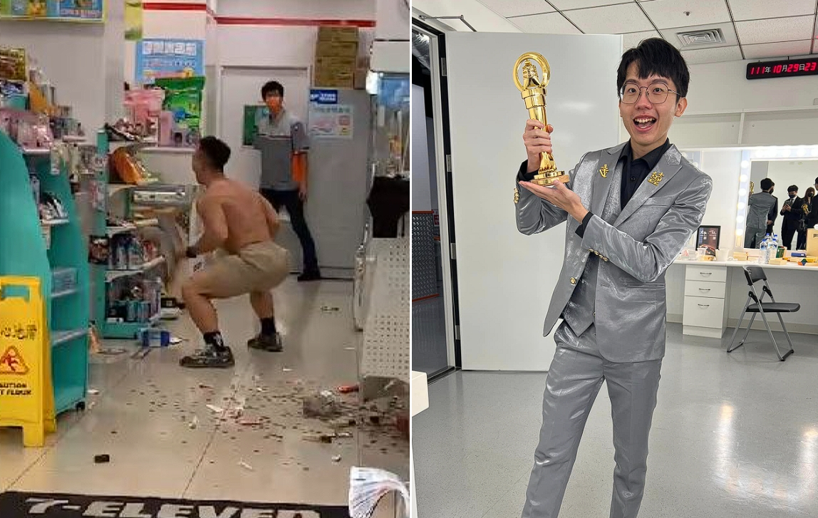 六指淵日前後製超商浩克的影片,遭超商提告誹謗。(翻攝臉書)