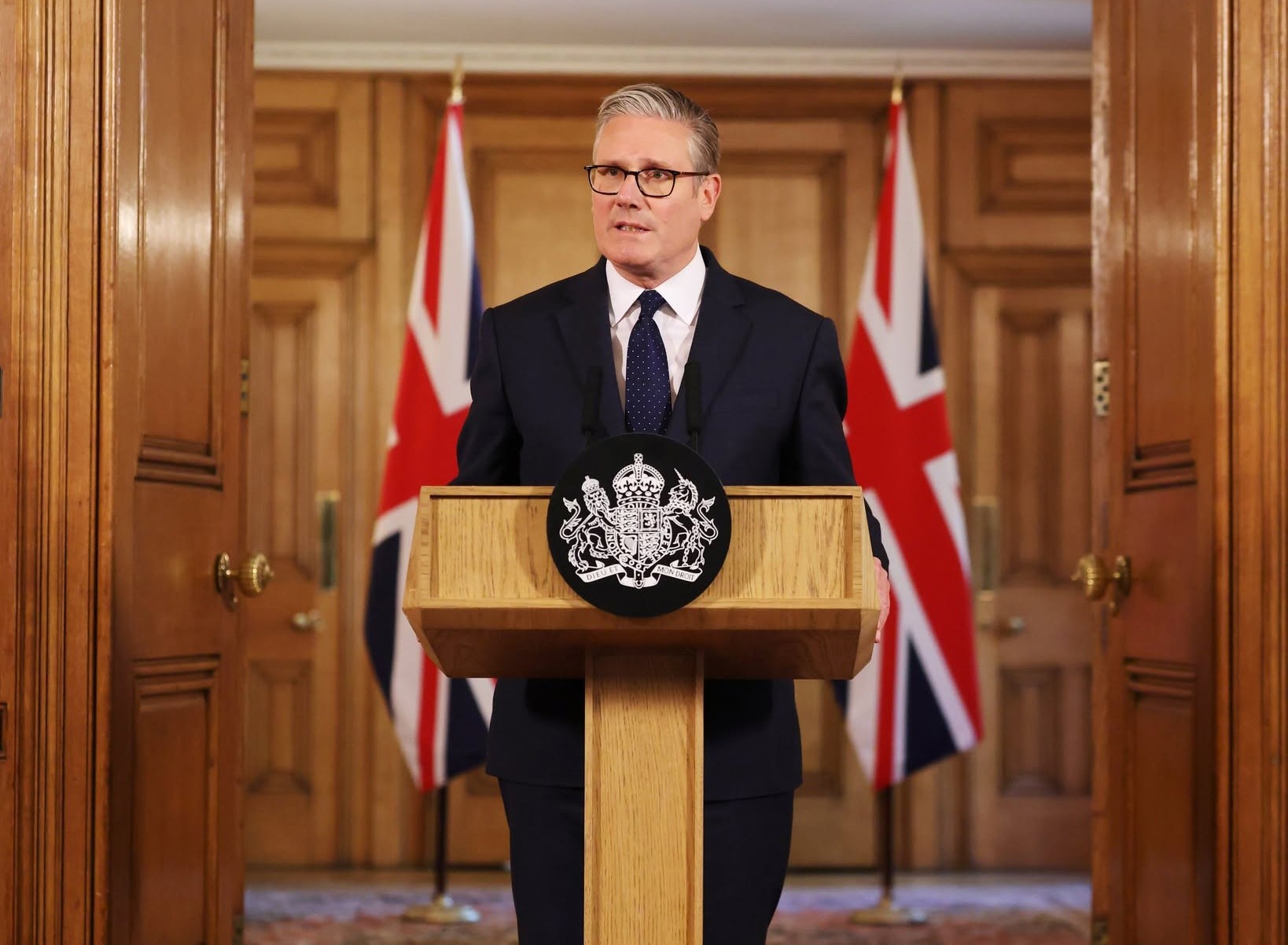 英國首相施凱爾預計於下週一宣布請辭。(翻攝自臉書@Keir Starmer)