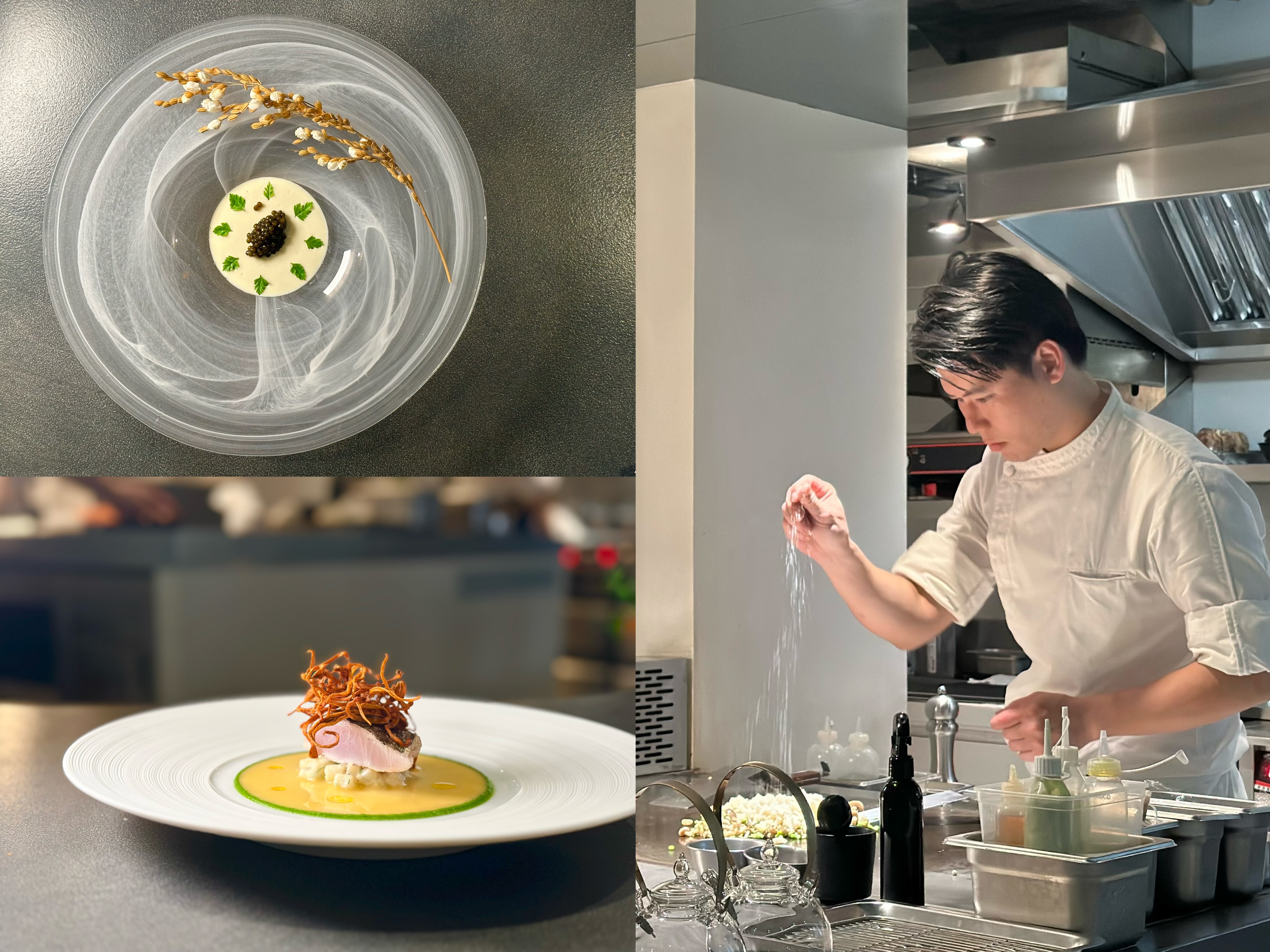 「Lin Restaurant」開幕滿一年，推出全新的冬季菜單，以傳統法菜為基底，加入主廚蔡凱霖的家鄉味。